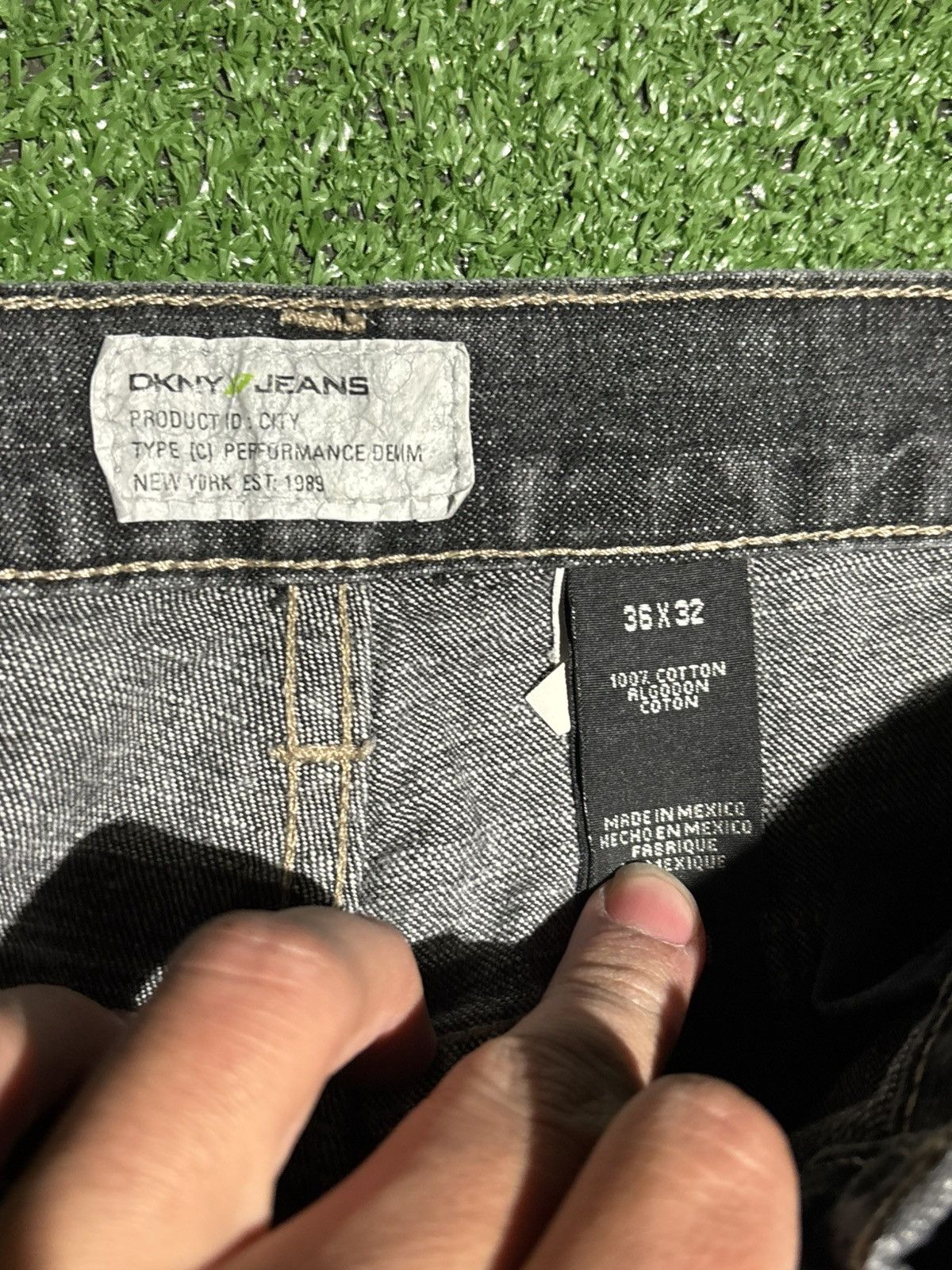 DKNY DKNY Baggy Denim Size US 36 / EU 52 - 2 Thumbnail