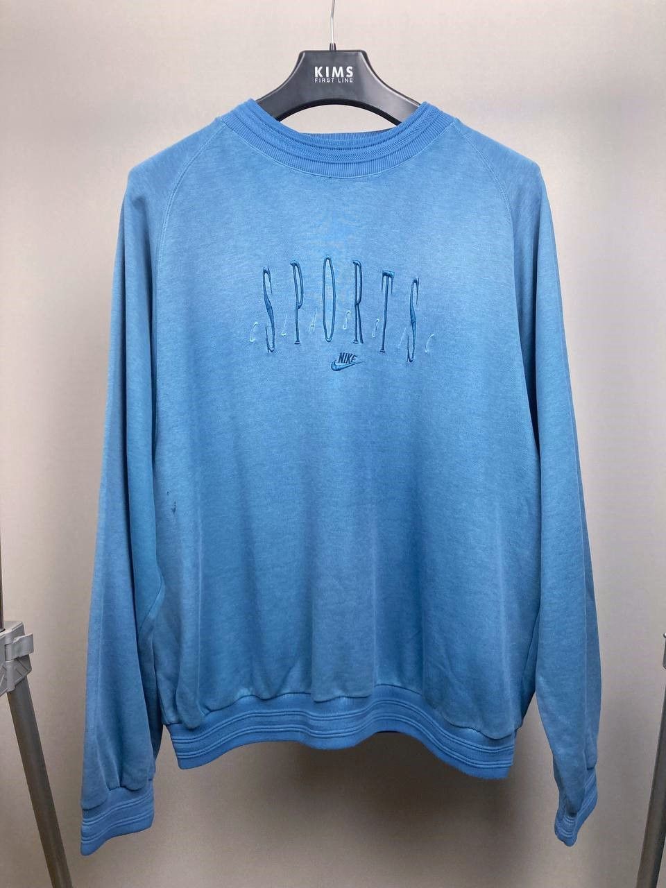Nike Nike Sports Classic Big Embroidered Logo Crewneck Size US XL / EU 56 / 4 - 2 Thumbnail