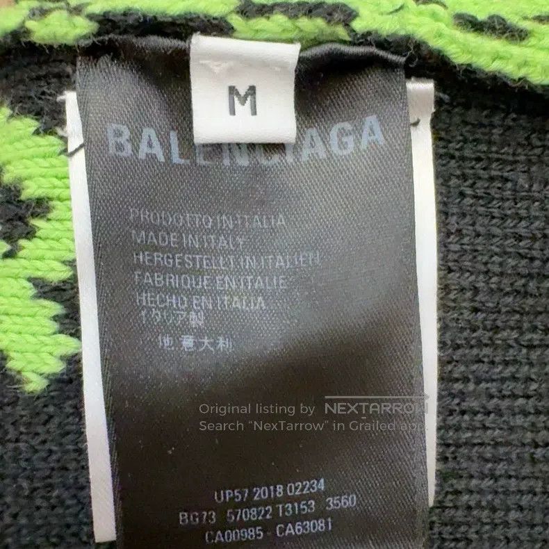 Balenciaga Balenciaga Letter sweater classic sweater Size M / US 6-8 / IT 42-44 - 3 Thumbnail