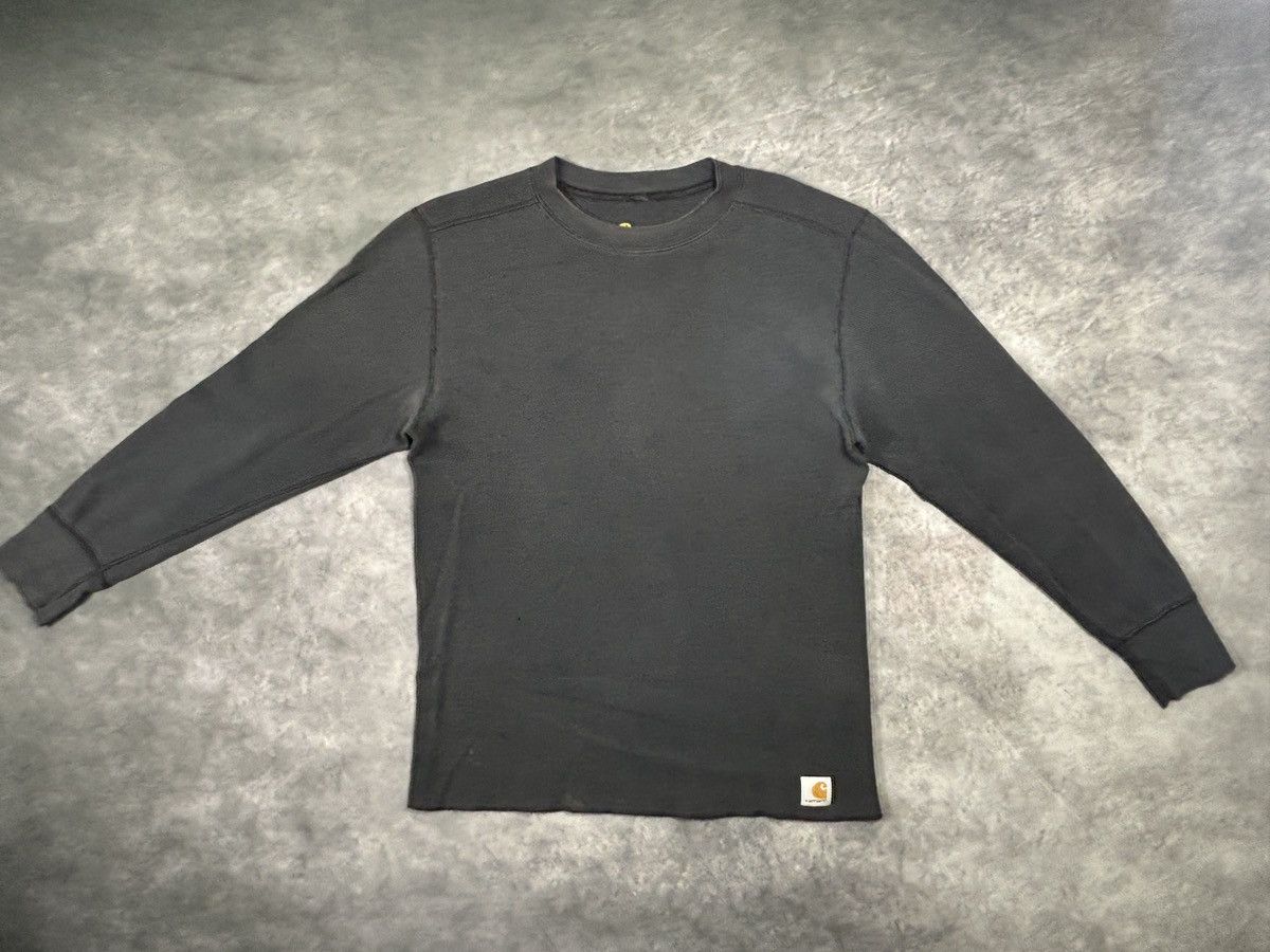 Carhartt Vintage Carhartt Thermal Longsleeve Thrashed Faded 1990s L Size US L / EU 52-54 / 3 - 16 Thumbnail