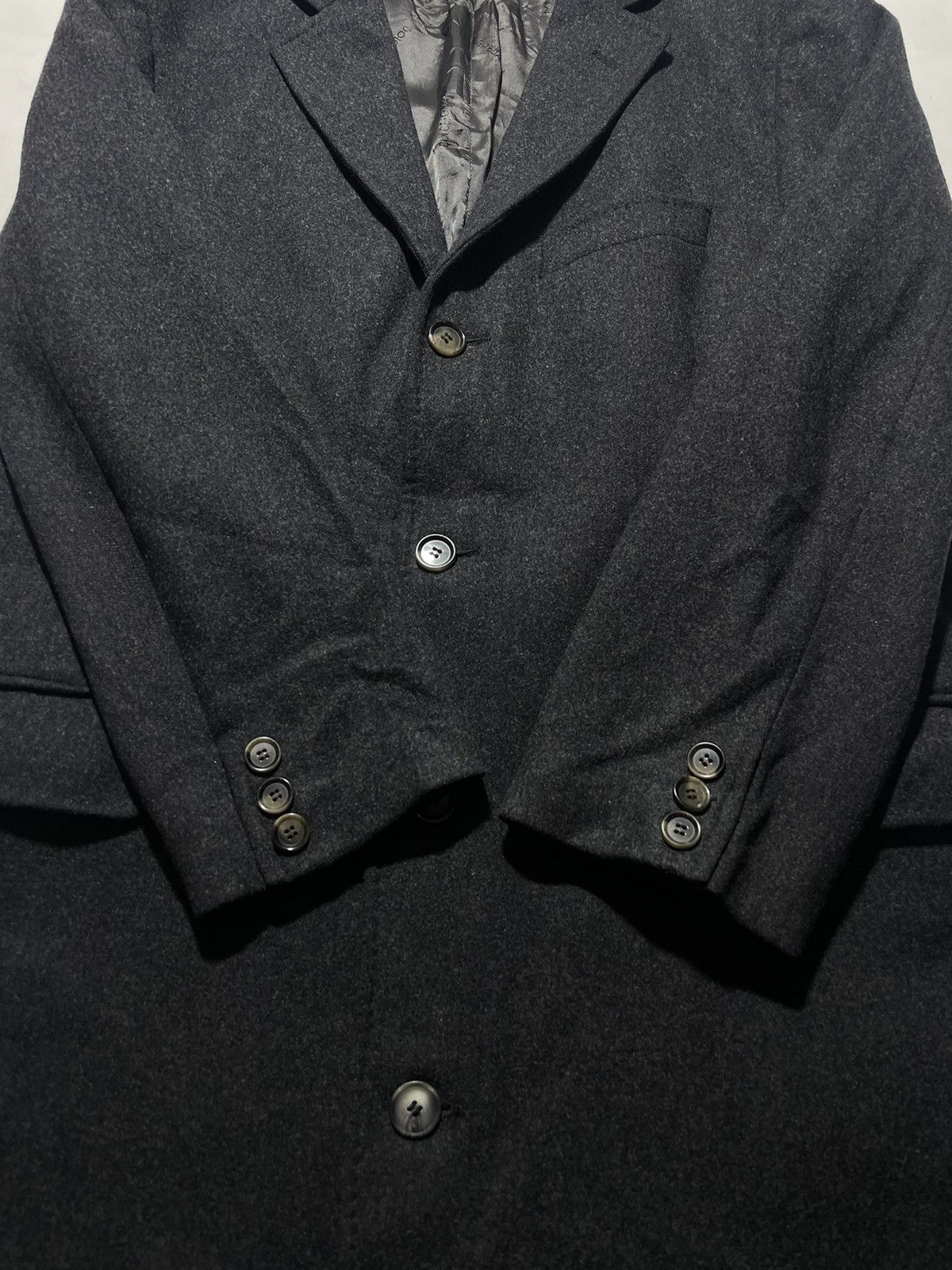 Dolce & Gabbana Dolce Gabbana Wool Coat Size US L / EU 52-54 / 3 - 4 Thumbnail