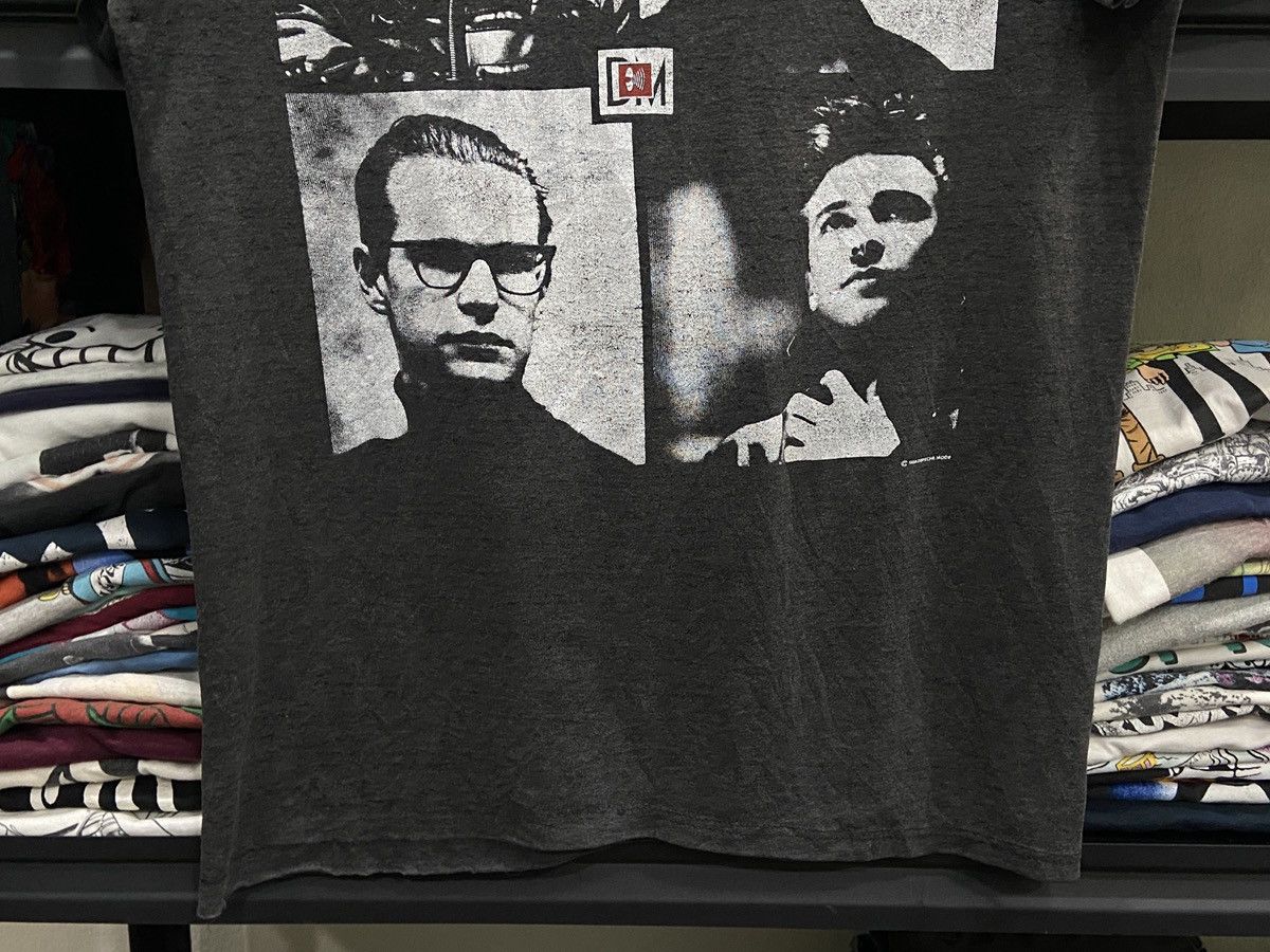 Band Tees Vintage 1988s Depeche Mode Alternative tour Rock Band TShirt Size US M / EU 48-50 / 2 - 3 Thumbnail