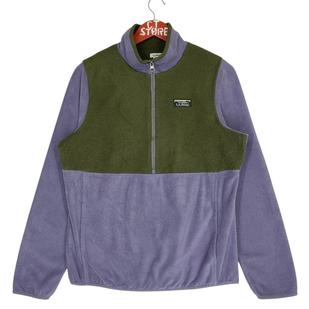 L.L. Bean L.L Bean Half Zip Fleece Jacket Size S Size US S / EU 44-46 / 1 - 1 Thumbnail