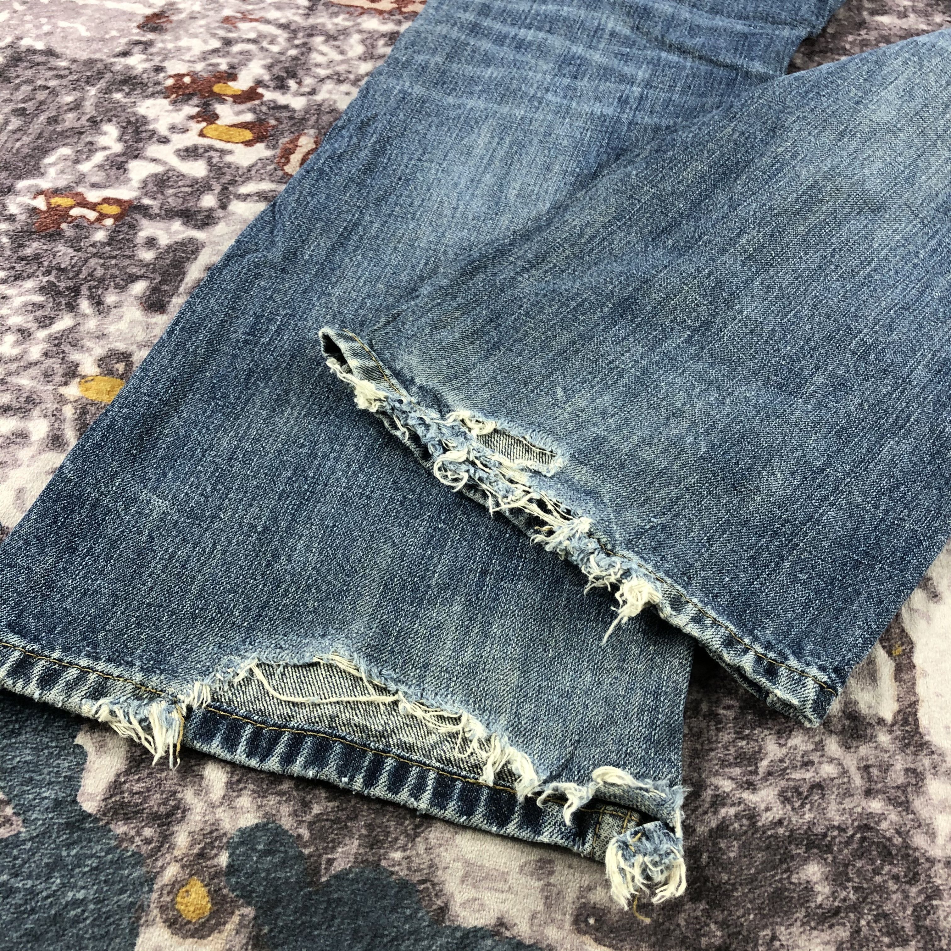 Levi's × Vintage Vintage Blue Wash Levis 527 Flare Jeans-JM3019 Size US 35 - 4 Thumbnail