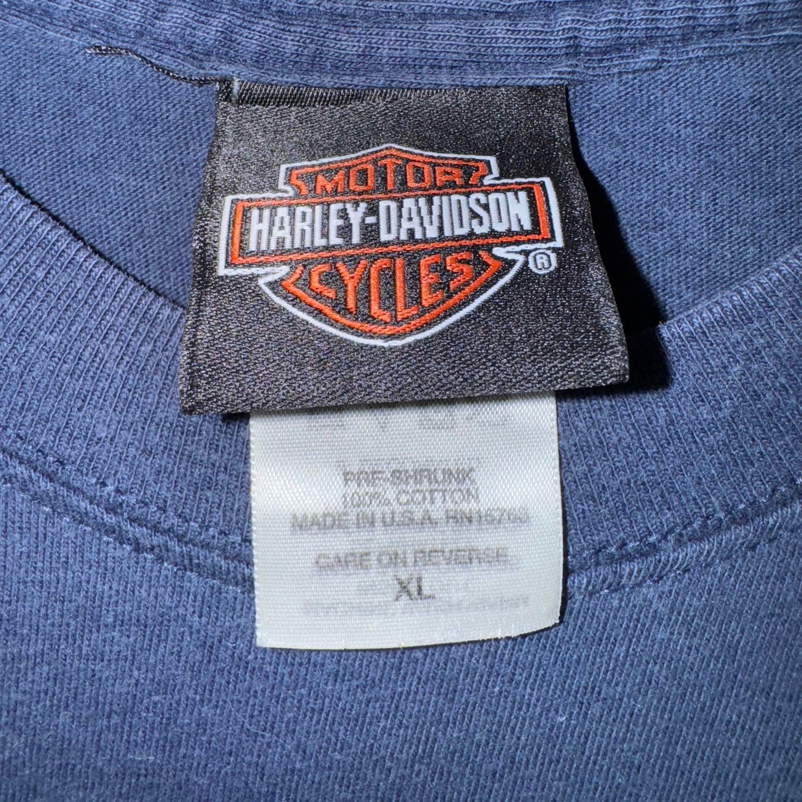 Harley Davidson Vintage Y2K Harley Davidson 63rd sturgis motorcycle t-shirt Size US XL / EU 56 / 4 - 3 Thumbnail