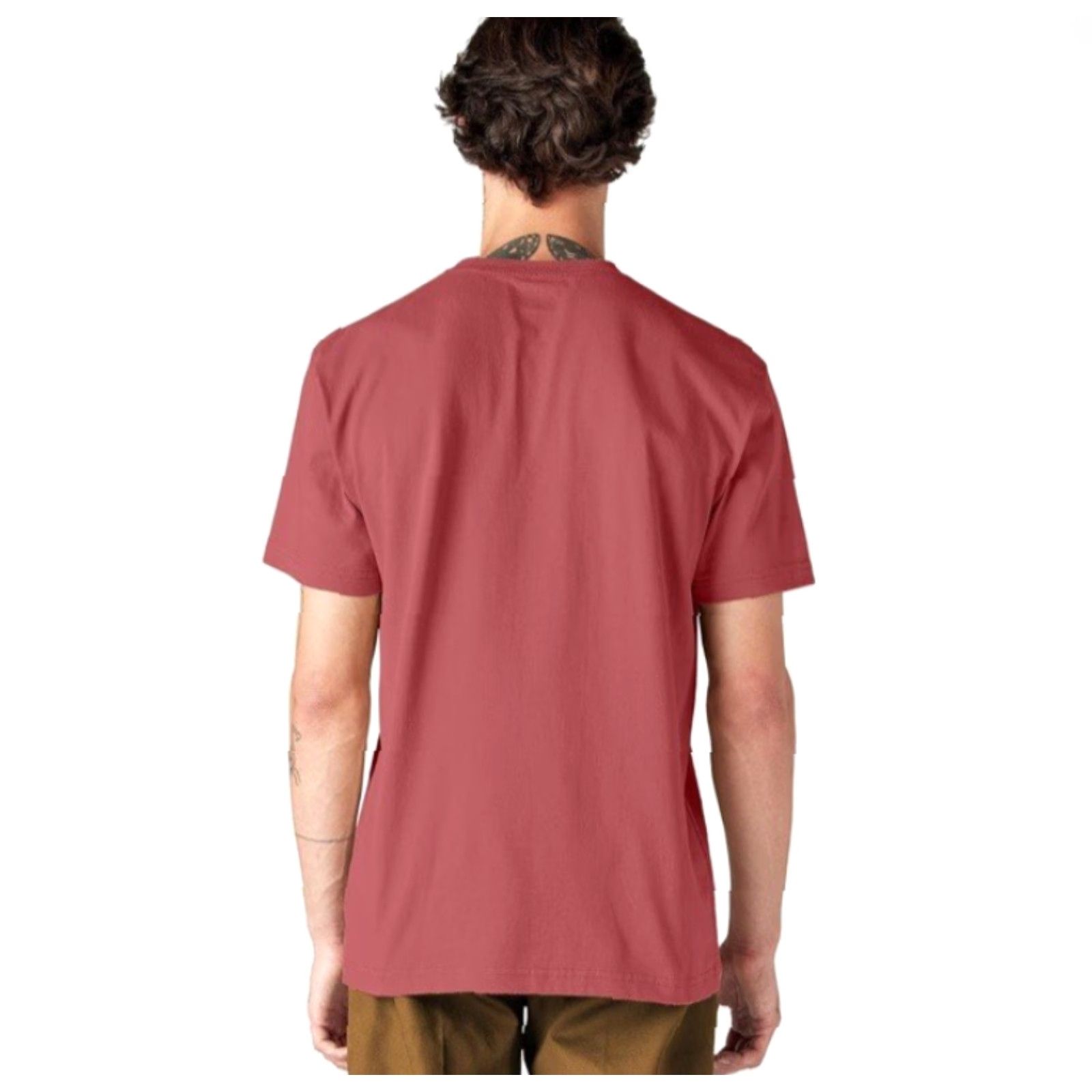 Dickies Dickies NWT Heavyweight SS Pocket Tee Relaxed - Rouge - 3XLT Shirt Men Size US XXL / EU 58 / 5 - 4 Thumbnail