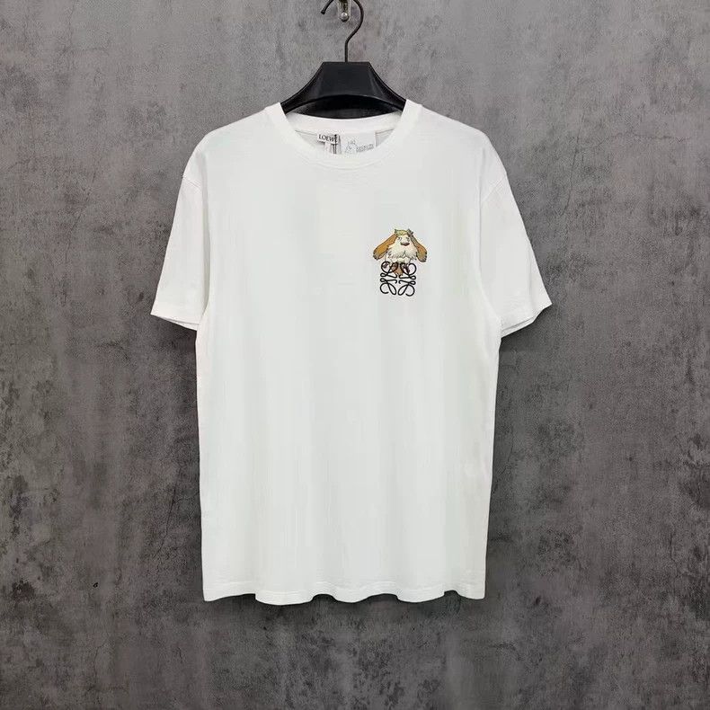 Loewe LOEWE Khalil Castle embroidered Logo short sleeve Size XS / US 0-2 / IT 36-38 - 1 Thumbnail