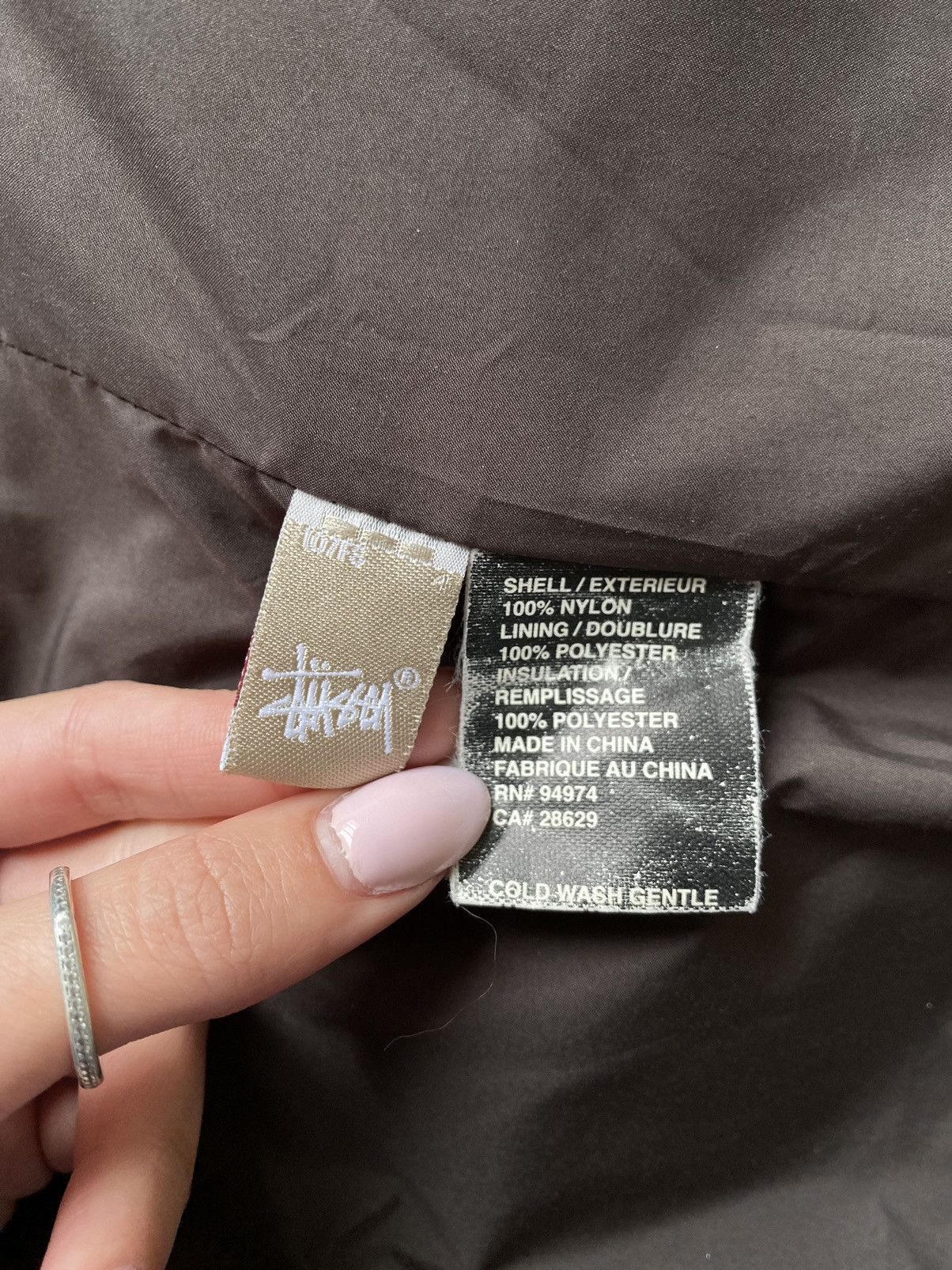Stussy Stussy Cube Geometric Snowboard Rain Jacket Size US XL / EU 56 / 4 - 9 Thumbnail