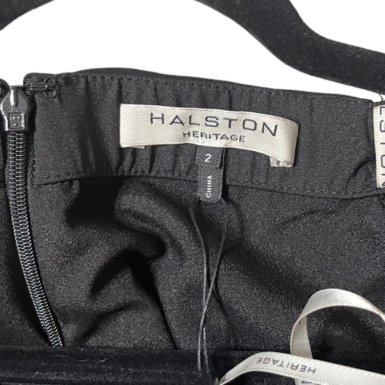 Halston Heritage Halston Heritage Off-the-Shoulder Asymmetric Shift Dress Size XS / US 0-2 / IT 36-38 - 6 Thumbnail