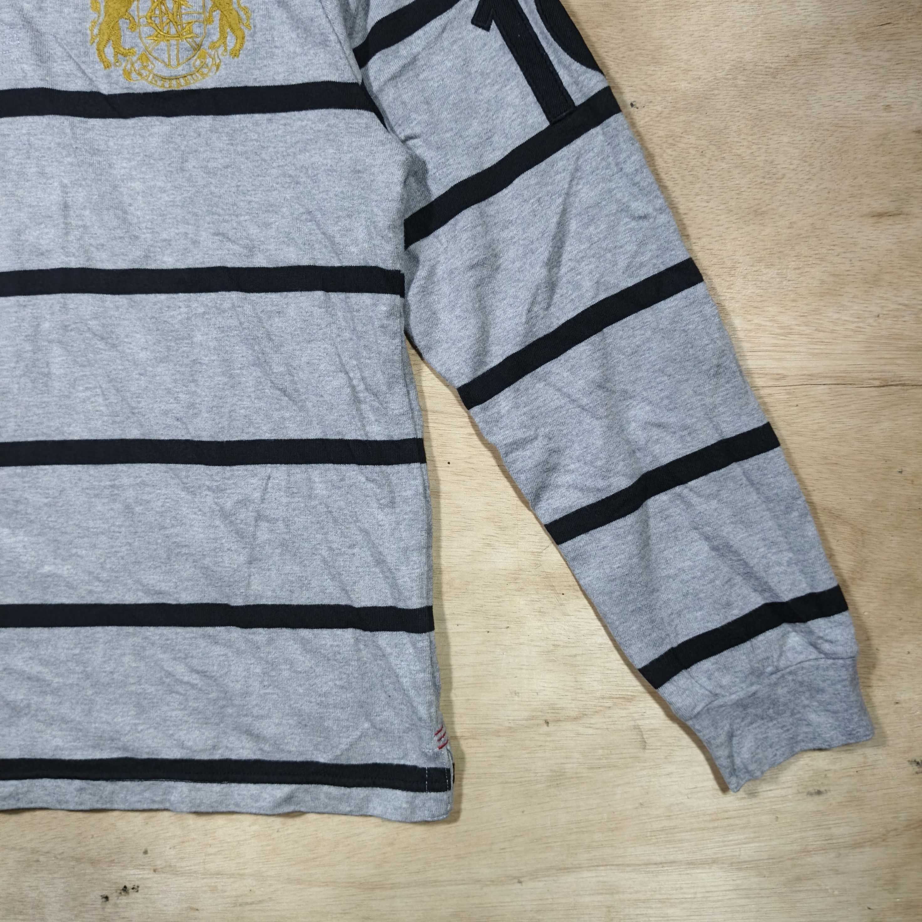 Canterbury of New Zealand Canterbury of New Zealand Striped Longsleeve Rugby Polo Size US L / EU 52-54 / 3 - 4 Thumbnail