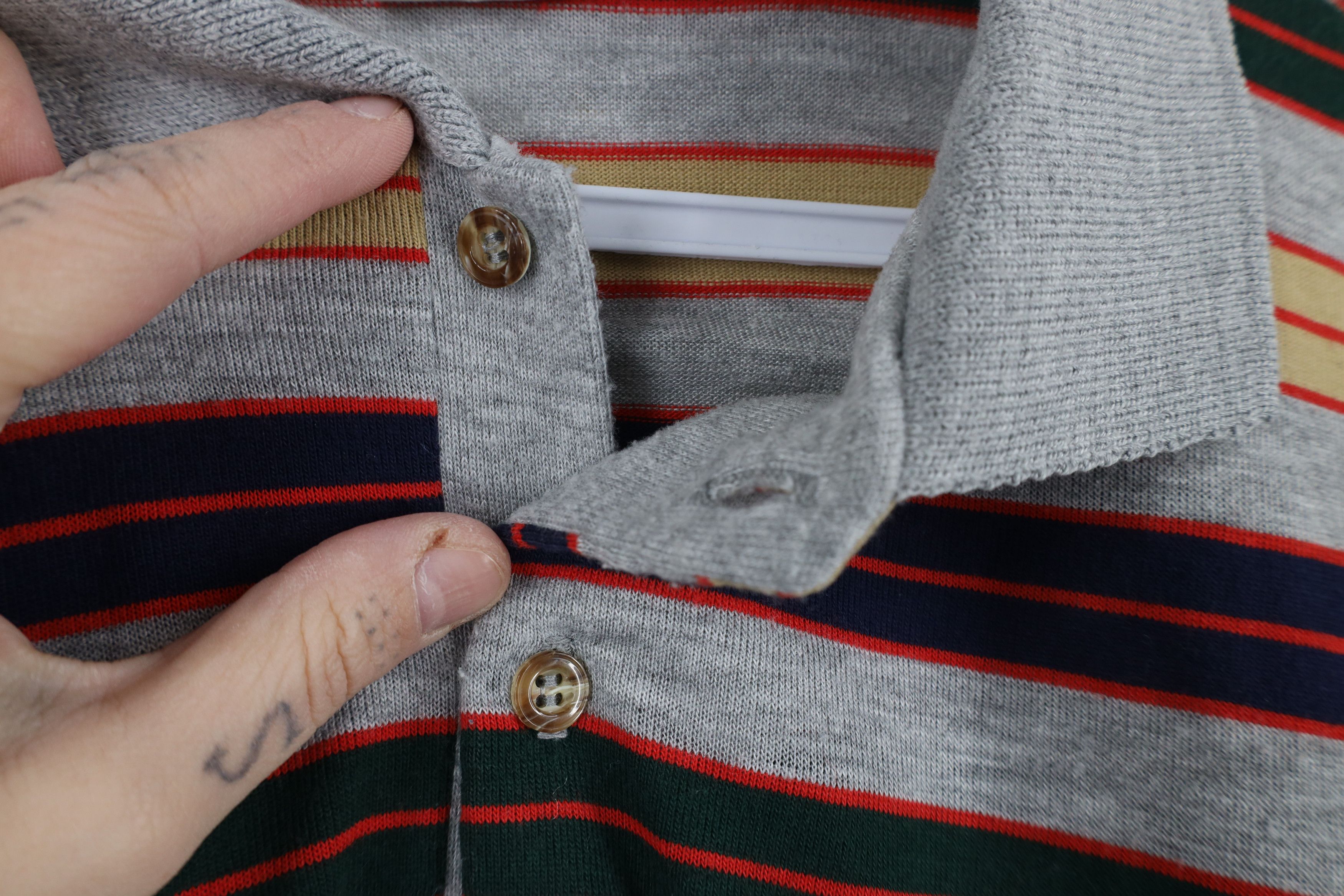 Vintage Vintage 70s Streetwear Long Sleeve Rugby Polo Shirt USA Size US XL / EU 56 / 4 - 5 Thumbnail