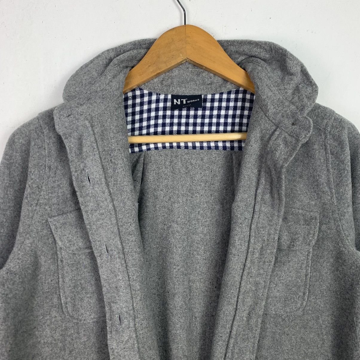 Designer × Japanese Brand × Vintage Vintage Japanese Brand Button Up Wool Jacket Size US M / EU 48-50 / 2 - 10 Thumbnail