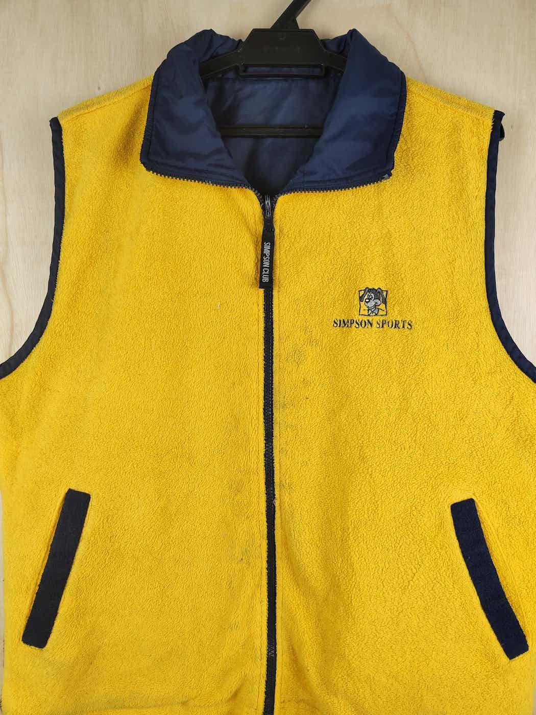 Japanese Brand Japan Yellow Simpson Sport Vests #S2458 Size US L / EU 52-54 / 3 - 5 Thumbnail