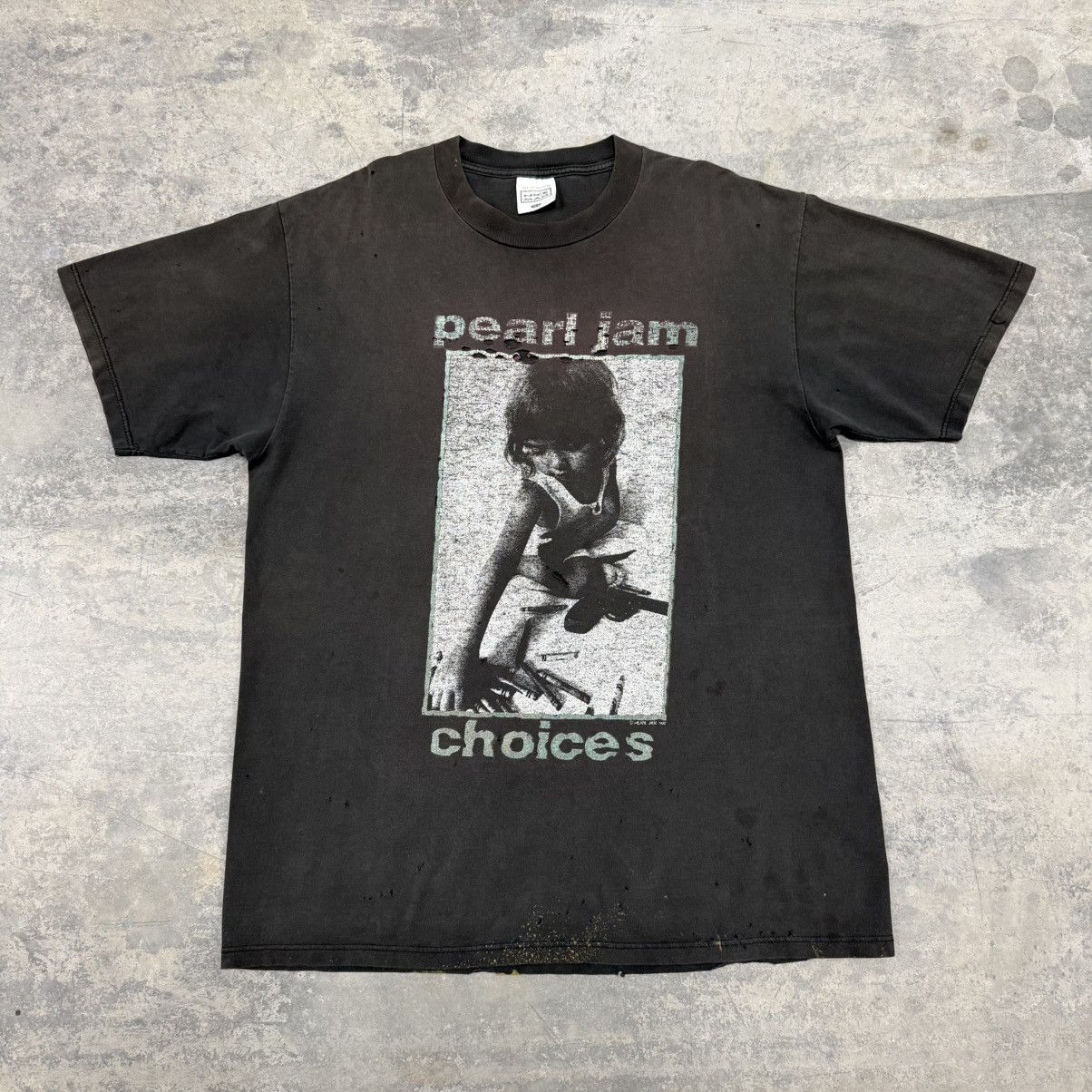 Streetwear × Vintage Vintage Pearl Jam X Travis Scott T Shirt XL