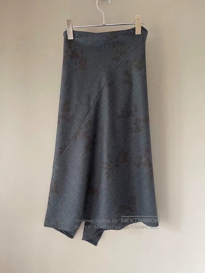 Yohji Yamamoto Yohji Yamamoto Irregular wool skirt Size 26" / US 2 / IT 38 - 5 Thumbnail