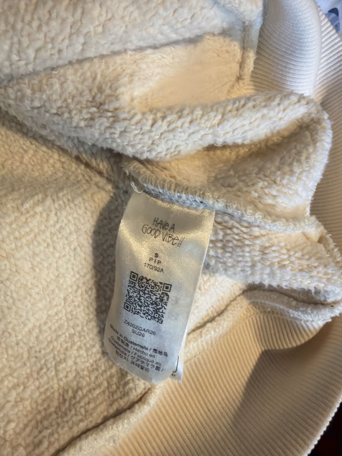Stussy Stussy skulls dyed zip up hoodie bone small Size US S / EU 44-46 / 1 - 4 Thumbnail