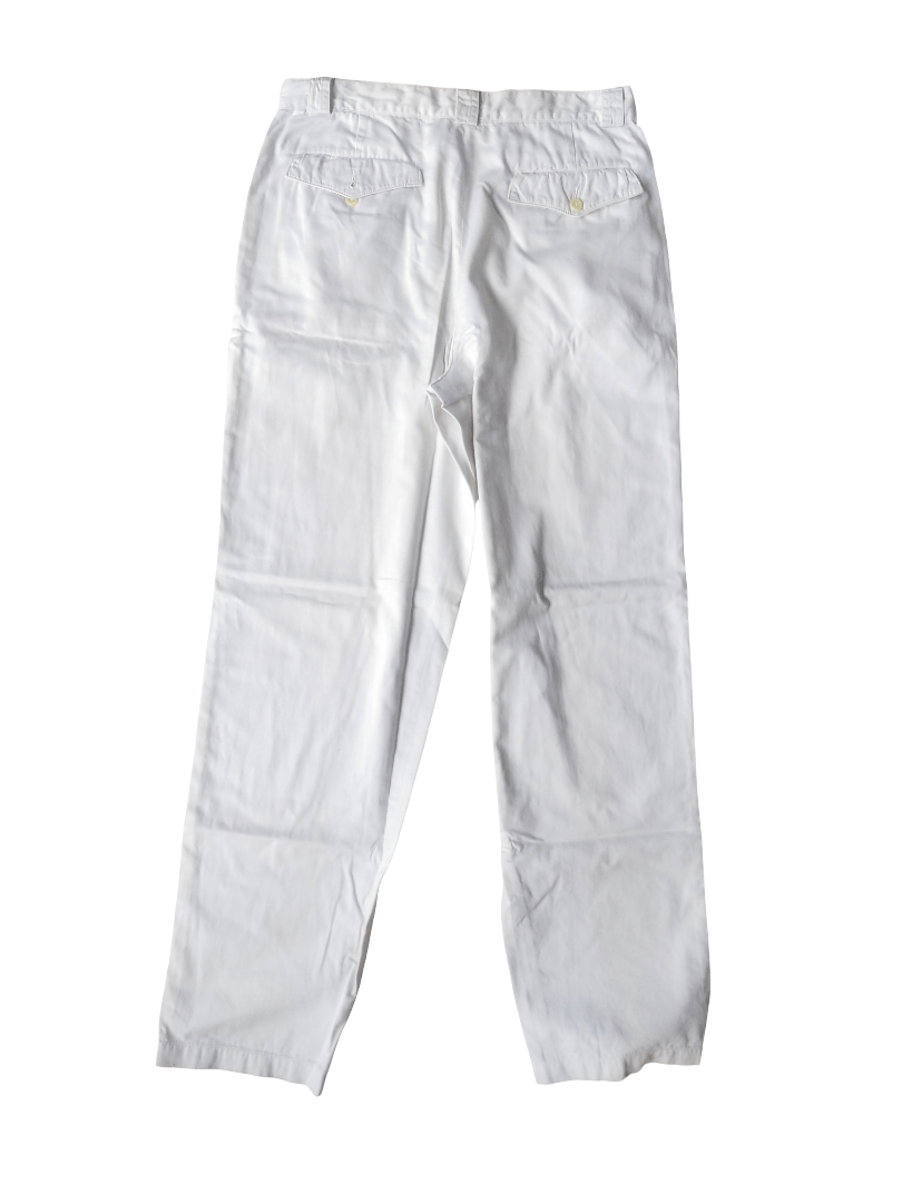 Fiorucci 80's Vintage Fiorucci Pleated Chino Pants Made in Japan Size US 33 - 4 Thumbnail