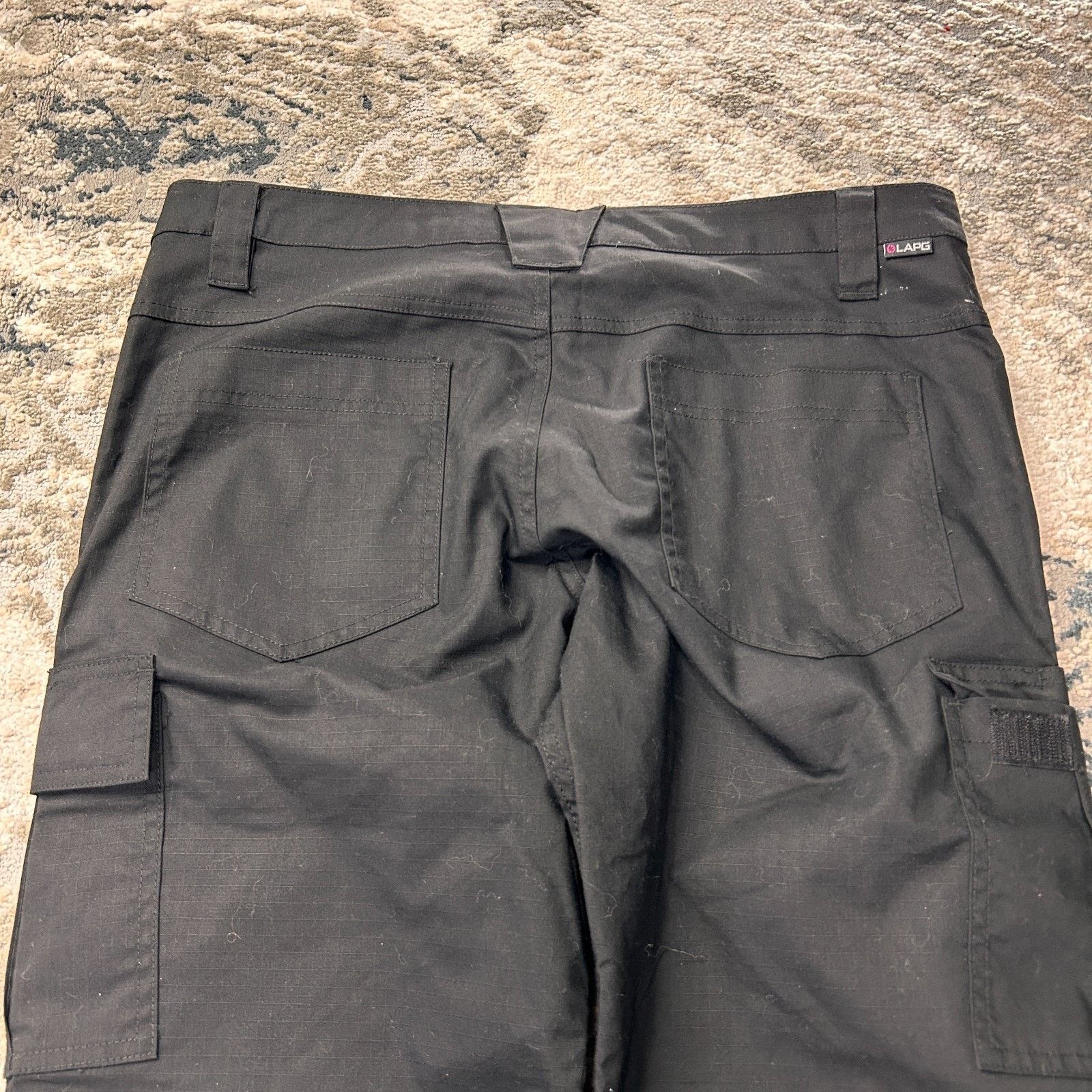& Other Stories LAPG Police Gear Core Cargo Pants Womens 12 Black Ripstop S Size 24" / US 00 / IT 34 - 9 Thumbnail