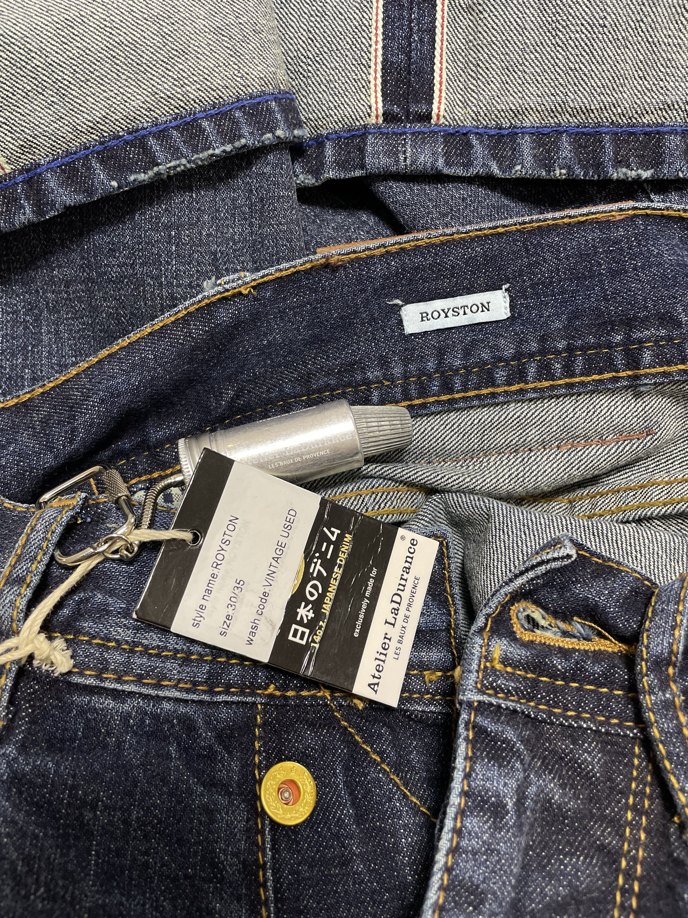 Atelier La Durance Atelier La Durance Royston Jeans Selvedge Japan Denim Washed Size US 30 / EU 46 - 10 Thumbnail