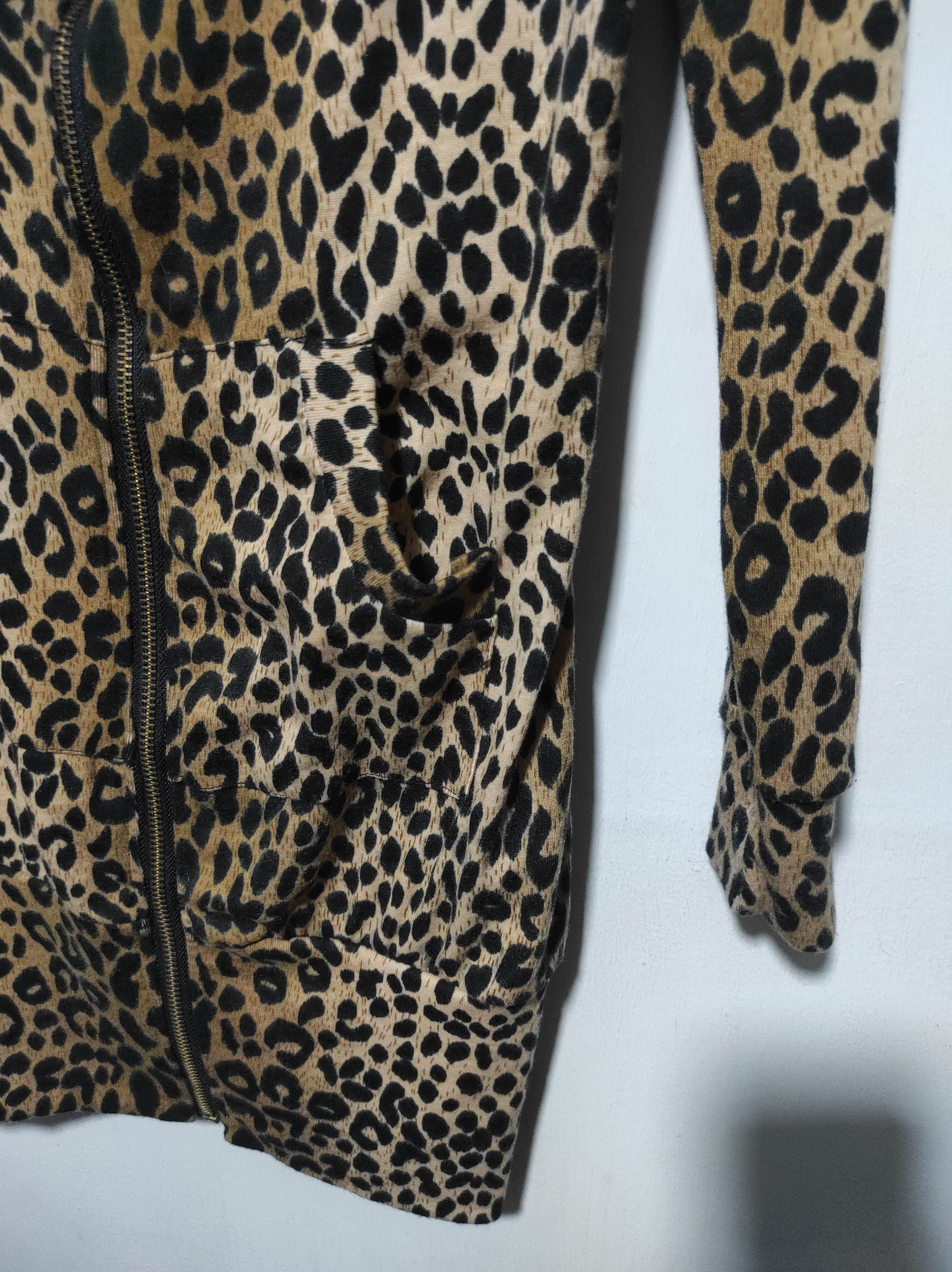 Japanese Brand Leopard zipper fur hoodie ifsix LGB style Size S / US 4 / IT 40 - 7 Thumbnail