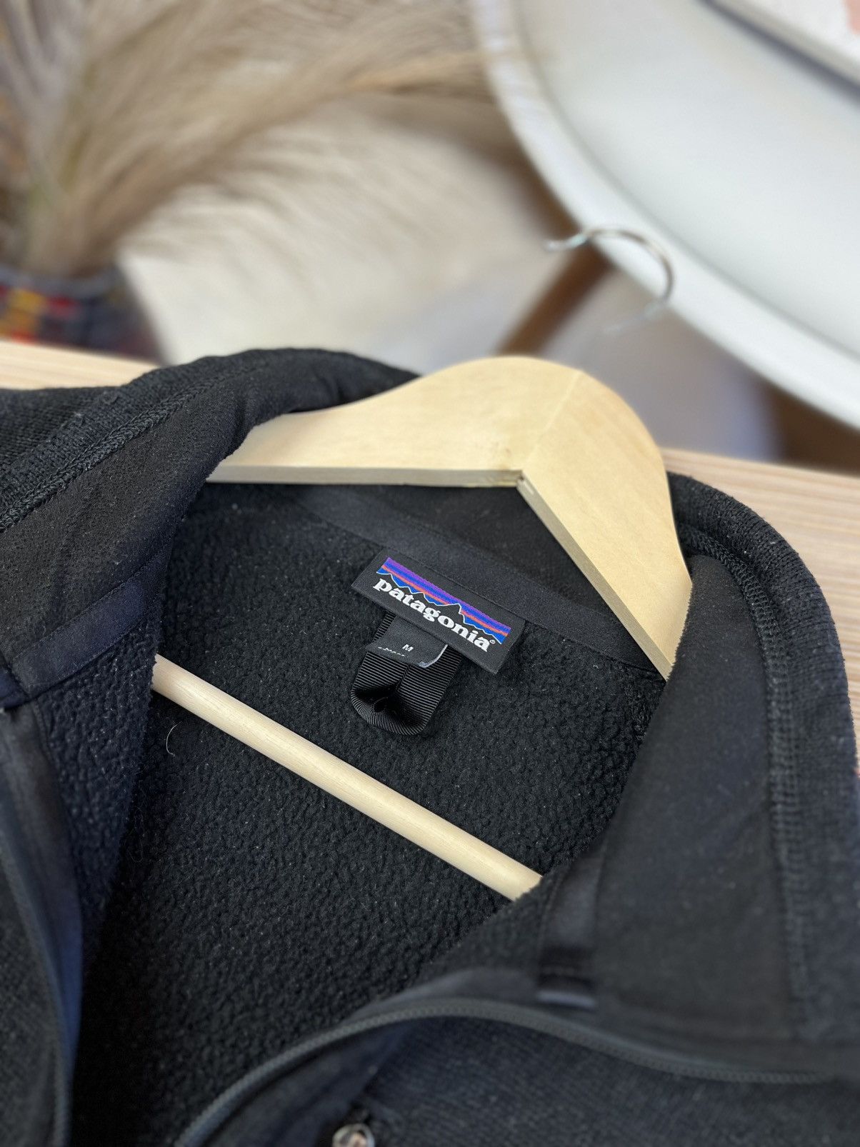 Patagonia Patagonia Fleece Zip Up Polar black Sherpa sweatshirt bluza Size US M / EU 48-50 / 2 - 4 Thumbnail