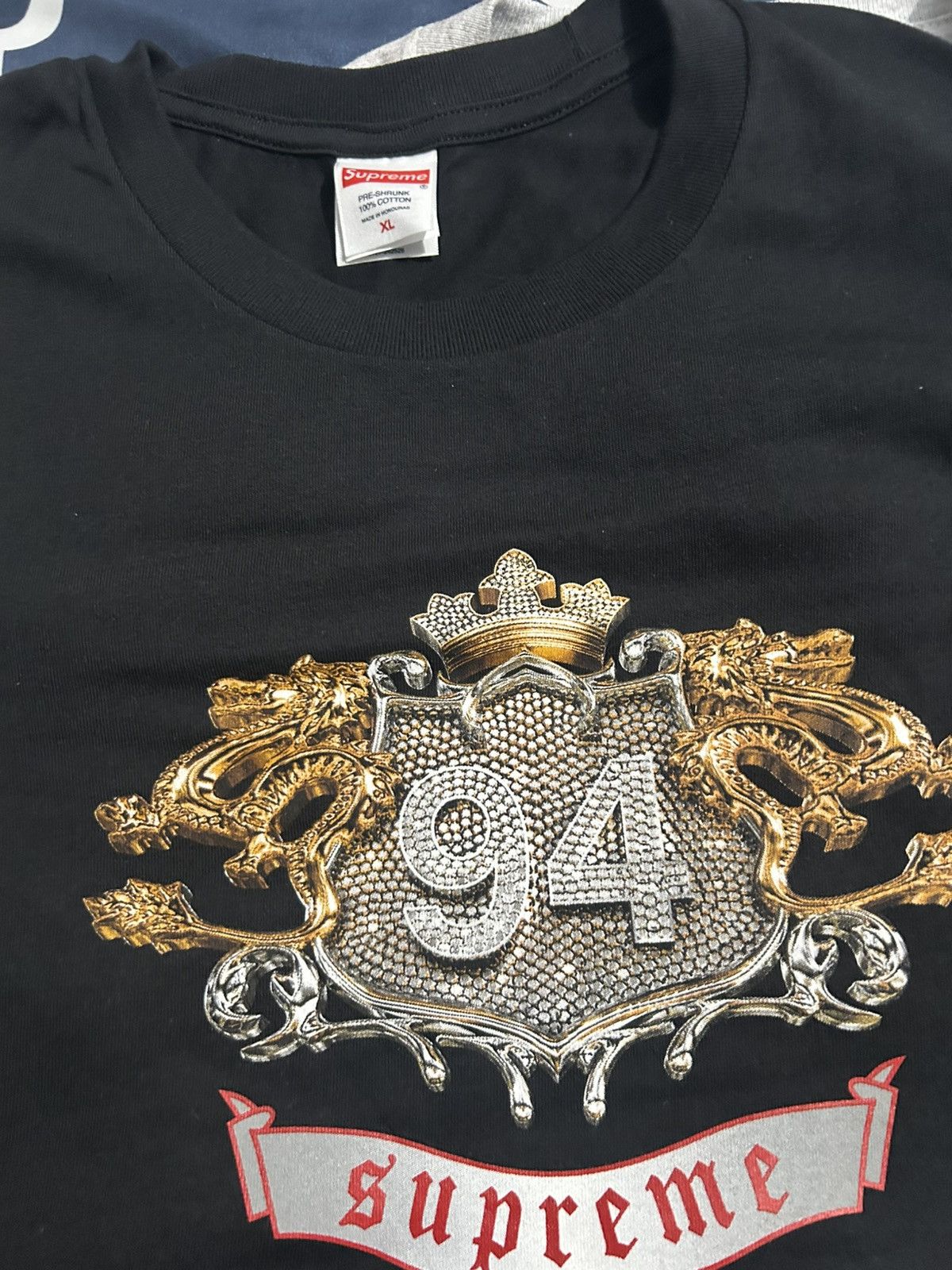 Supreme × Vintage Supreme FW24 Diamonds Tee Size US XL / EU 56 / 4 - 2 Thumbnail