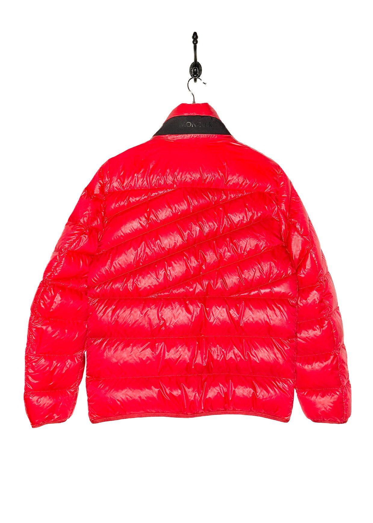 Moncler Moncler Red Hanin Quilted Down Puffer Jacket Size US S / EU 44-46 / 1 - 5 Thumbnail