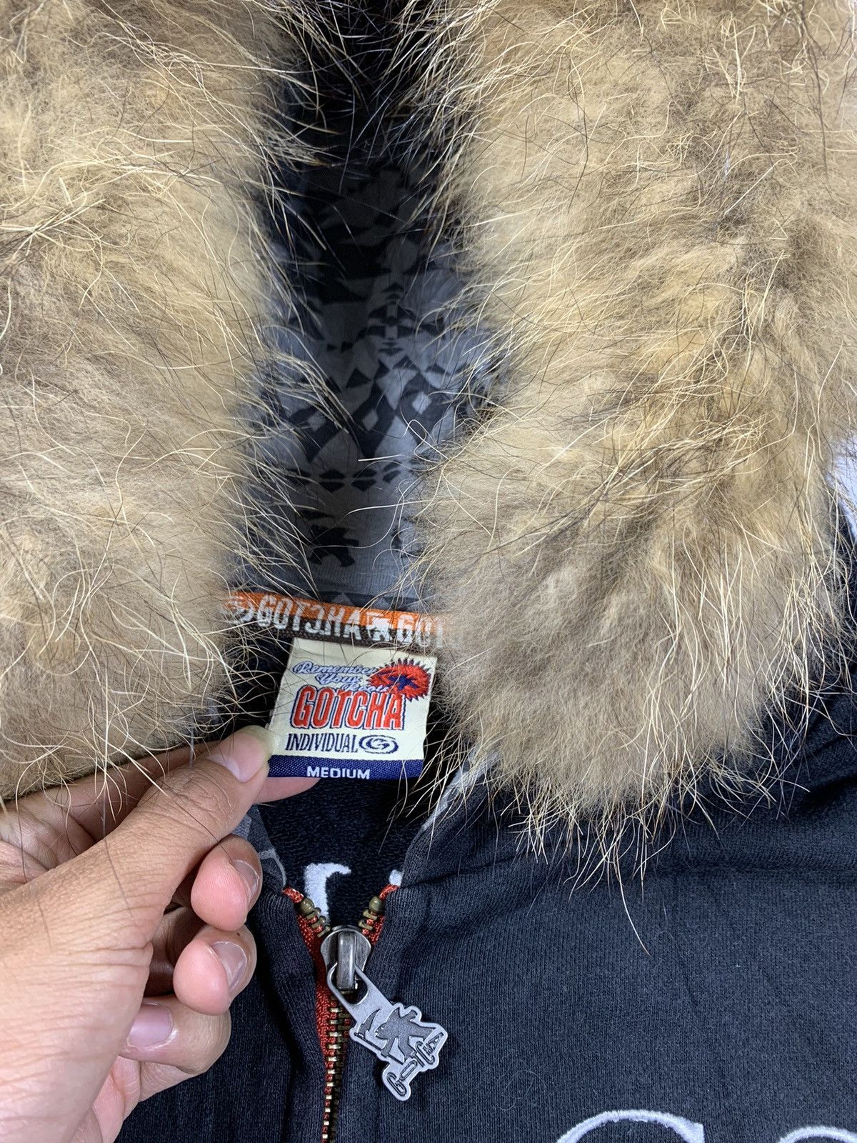 Hysteric Glamour × If Six Was Nine × Japanese Brand Japanese Gotcha Fur Zip Hoodie Jacket Size US M / EU 48-50 / 2 - 4 Thumbnail