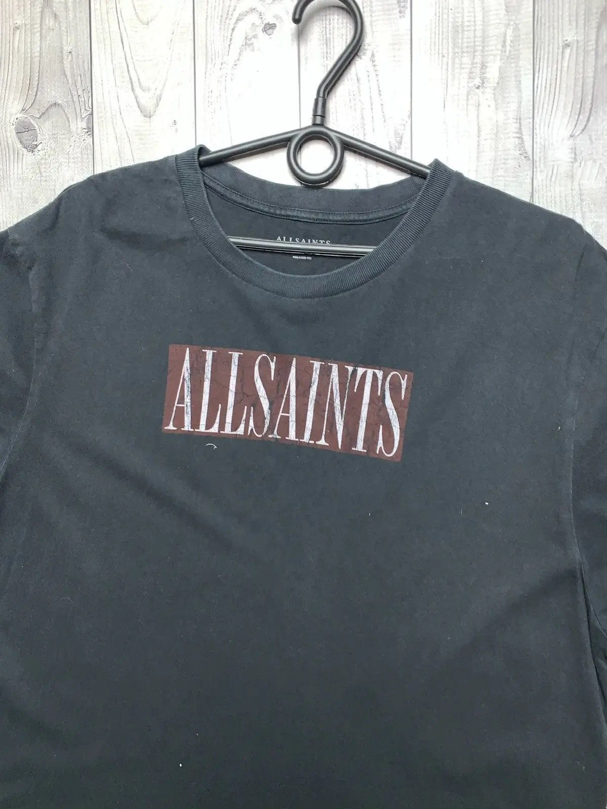 Allsaints Vintage Allsaints tee big logo size M relaxed fit Size US M / EU 48-50 / 2 - 5 Thumbnail