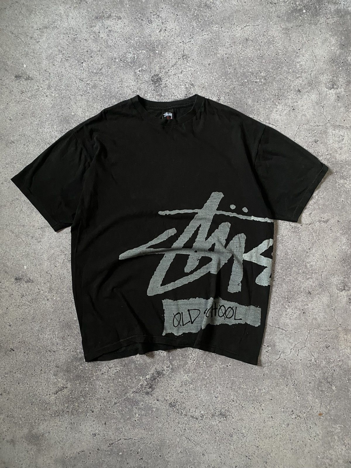 Stussy × Vintage Vintage Stussy Overprinted Big Logo Very Rare Size US L / EU 52-54 / 3 - 1 Thumbnail