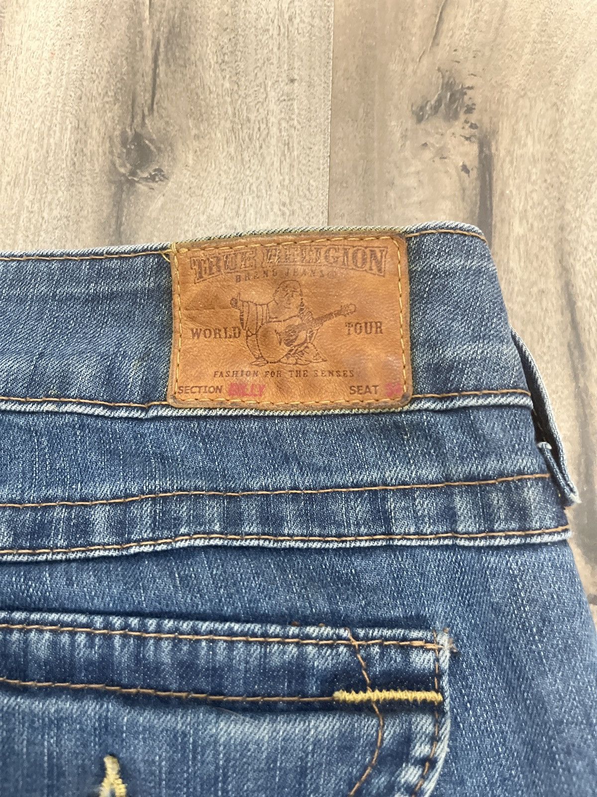 True Religion × Vintage VINTAGE Y2K TRUE RELIGION JEANS!!! Size 29" - 3 Thumbnail