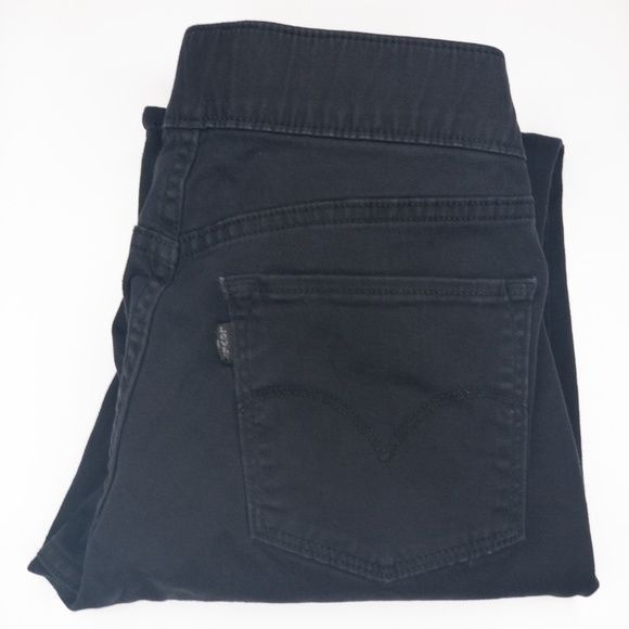 Levi's Levis Black Skinny Jegging Slimming Stretchy Fit Size 28" / US 6 / IT 42 - 3 Thumbnail