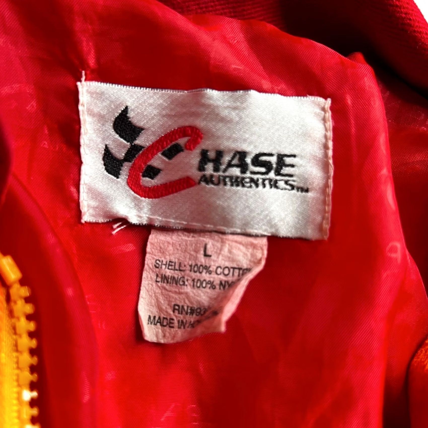 Chase Authentics VINTAGE Chase Authentics NASCAR Terry Labonte Kelloggs Corn Flakes Racing Jacket Large Size US L / EU 52-54 / 3 - 5 Thumbnail