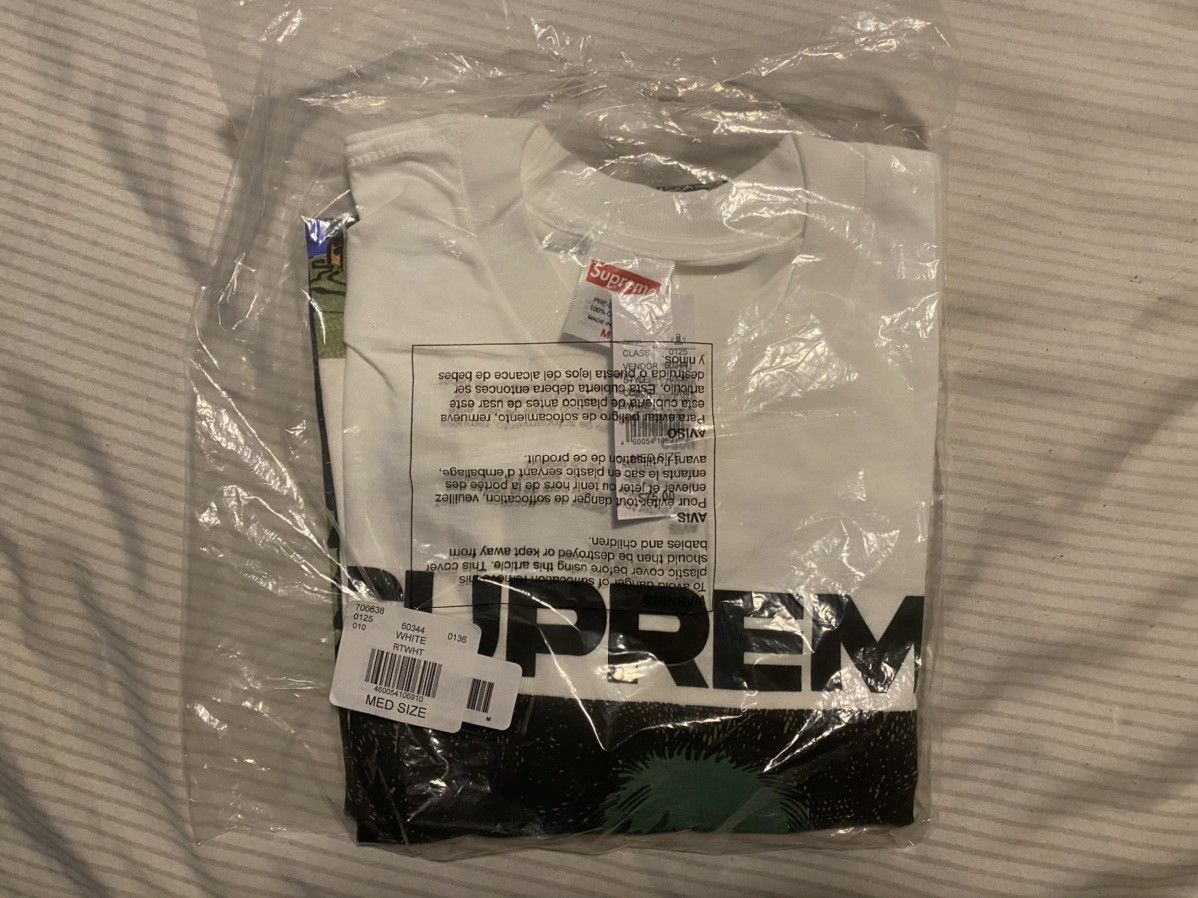 image of Supreme Ss23T10 Ronin White Tee Size Medium, Men's