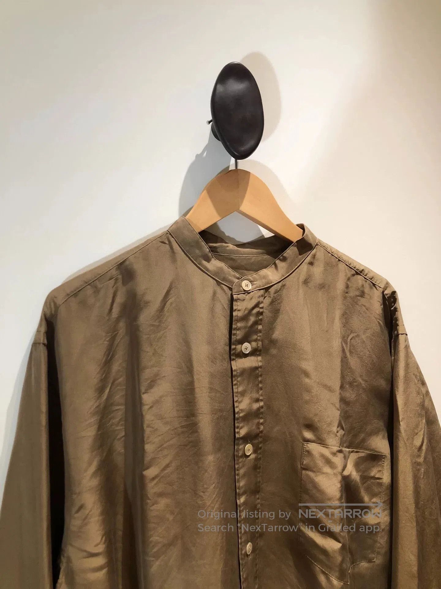 Comoli COMOLI Japan Silk Shirt. Size US L / EU 52-54 / 3 - 3 Thumbnail