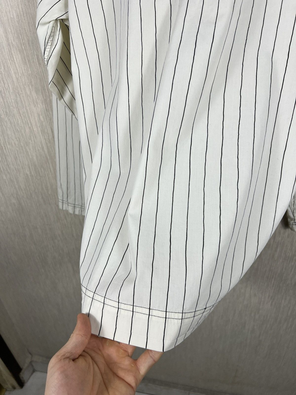 Stussy × Tekla Stussy x Tekla striped pajama button up pocket organic shirt Size US L / EU 52-54 / 3 - 12 Thumbnail