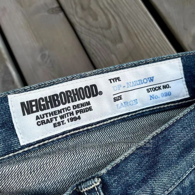 Neighborhood Neighborhood size L Blue Denim Jeans Size US 28 / EU 44 - 7 Thumbnail