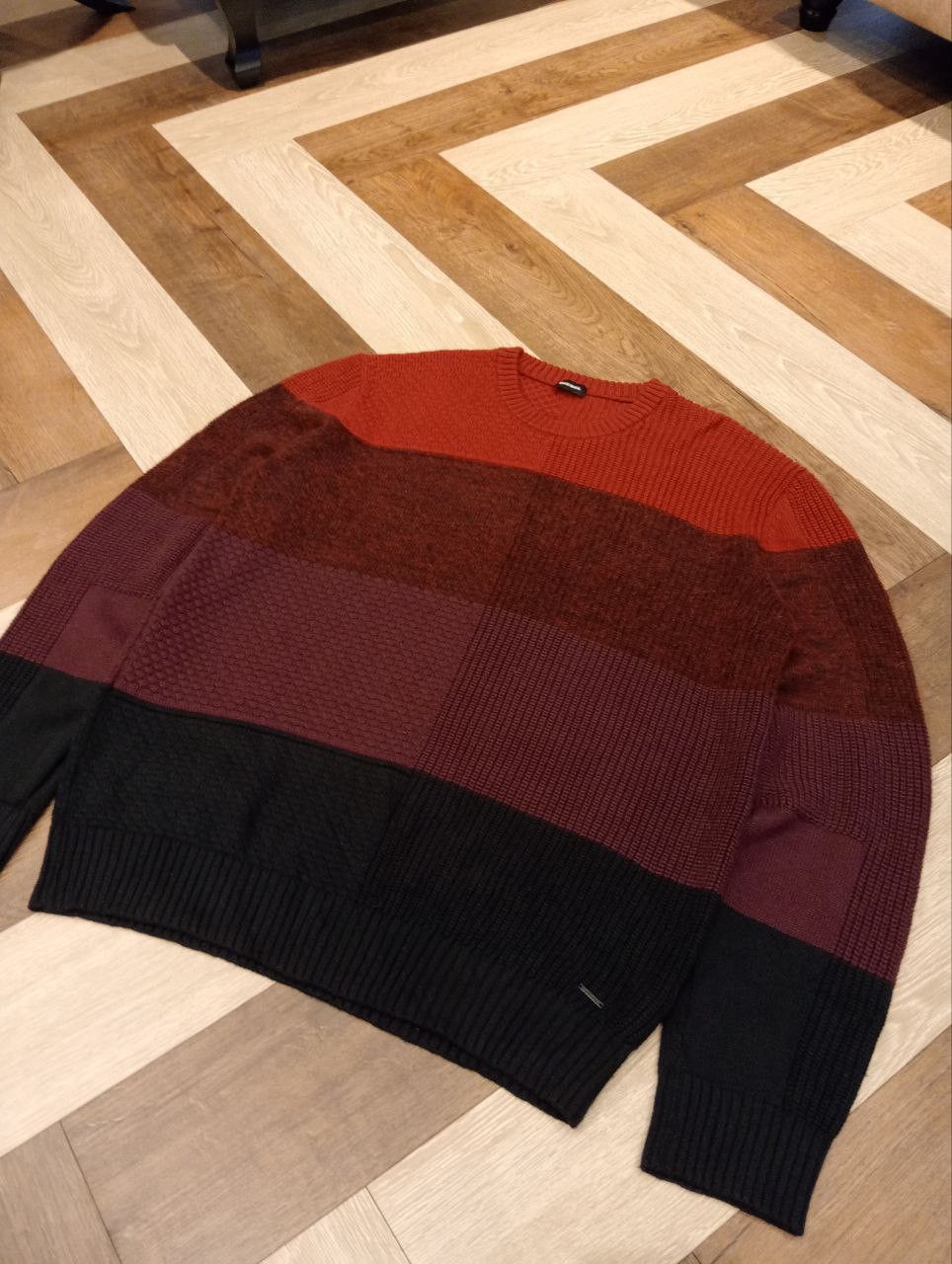 Diesel DIESEL ACRYLIC+WOOL+COTTON+MOHAIR KNITTED SWEATER Size US XXL / EU 58 / 5 - 4 Thumbnail