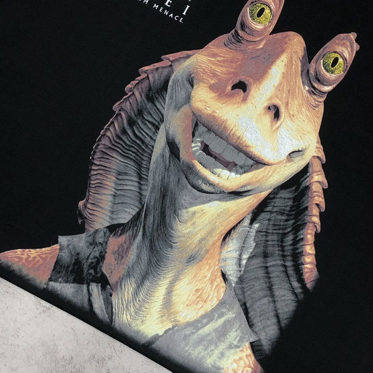 Star Wars 1999 Star Wars Episode 1 Jar Jar Binks Phantom Menace Tee Size US XL / EU 56 / 4 - 8 Thumbnail