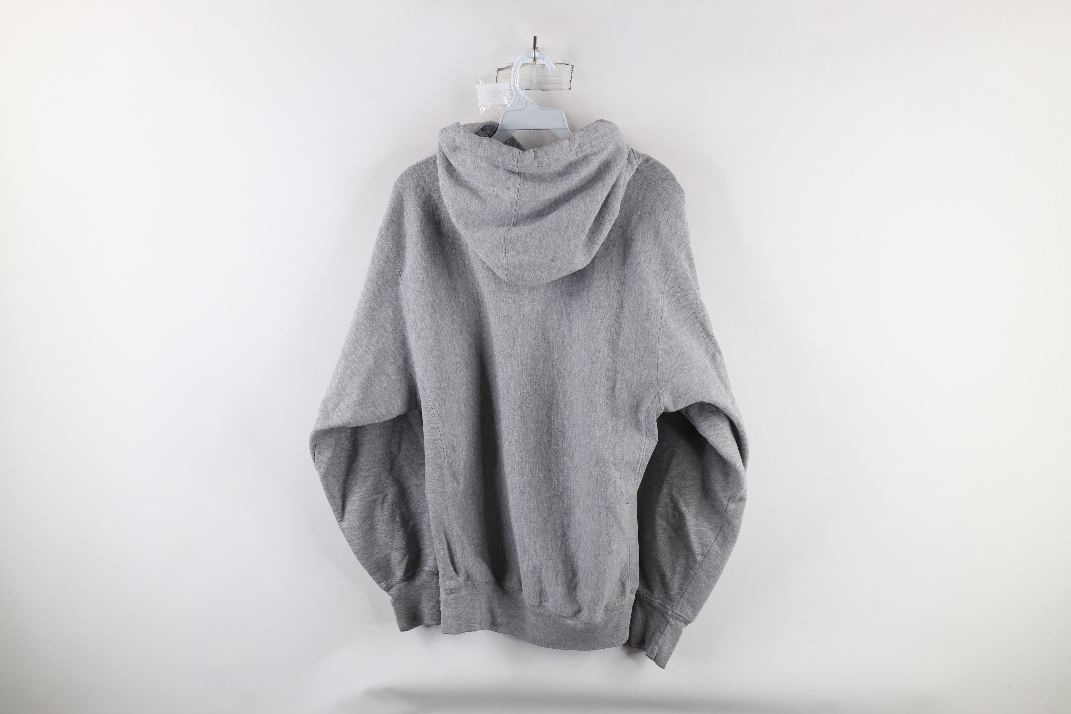 Vintage Vintage 90s University of Michigan Heavyweight Hoodie Gray Size US M / EU 48-50 / 2 - 10 Thumbnail