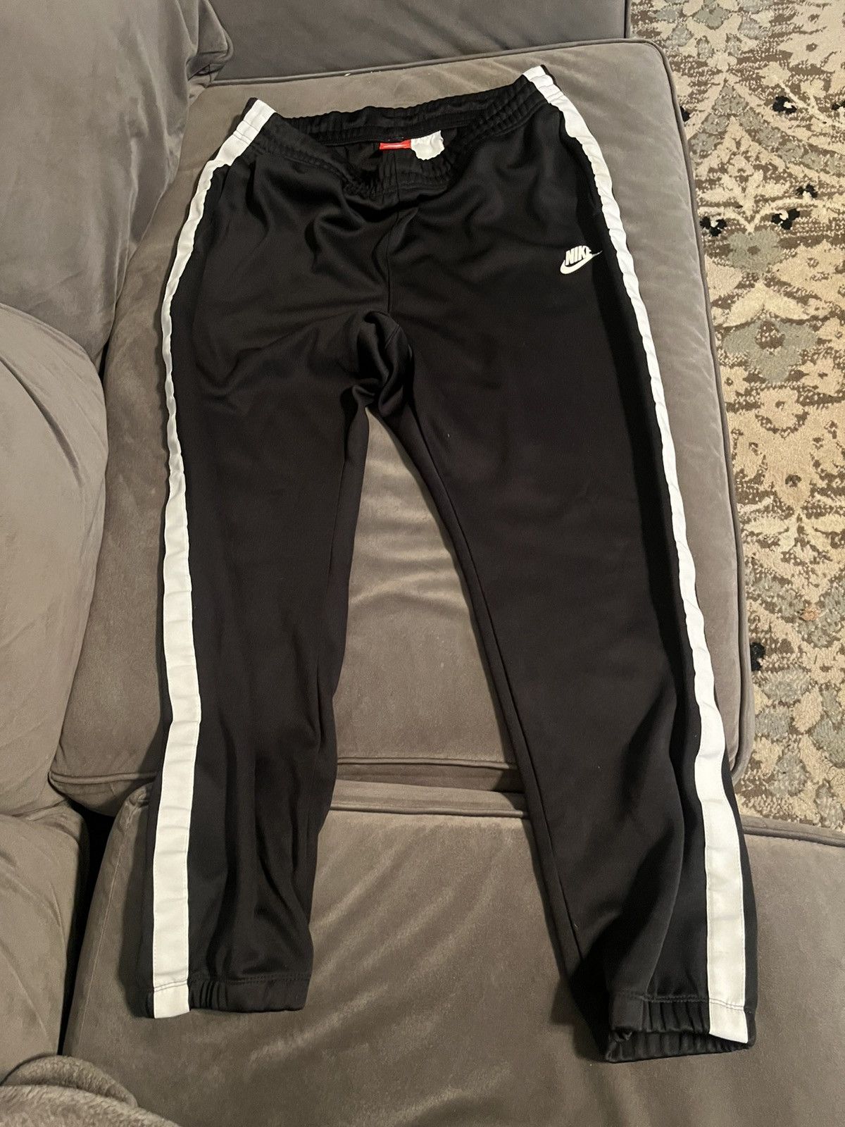 Nike Nike Black Men’s Large Track Pants Size US 34 / EU 50 - 2 Thumbnail