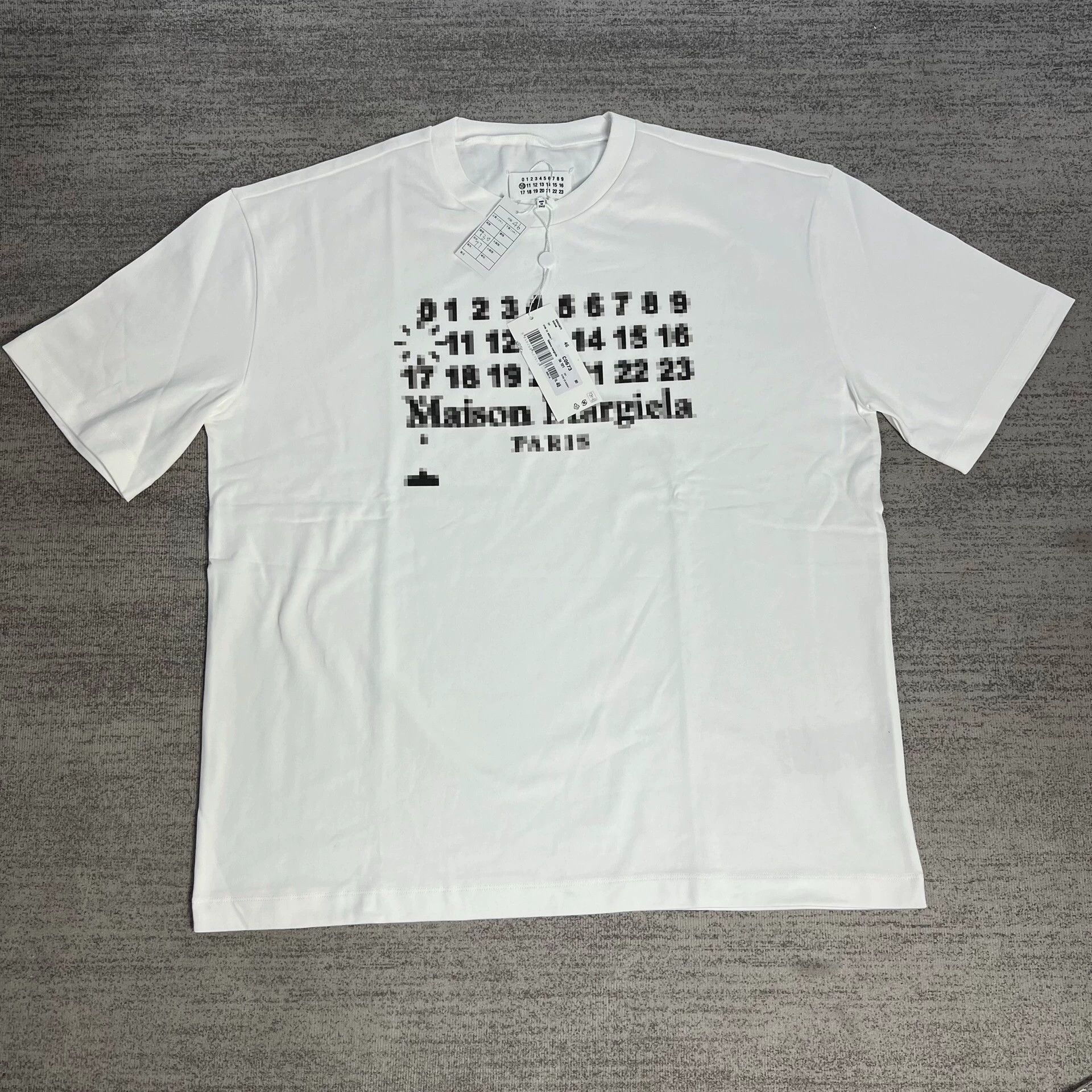 Maison Margiela Maison Margiela Mosaic confused Logo short