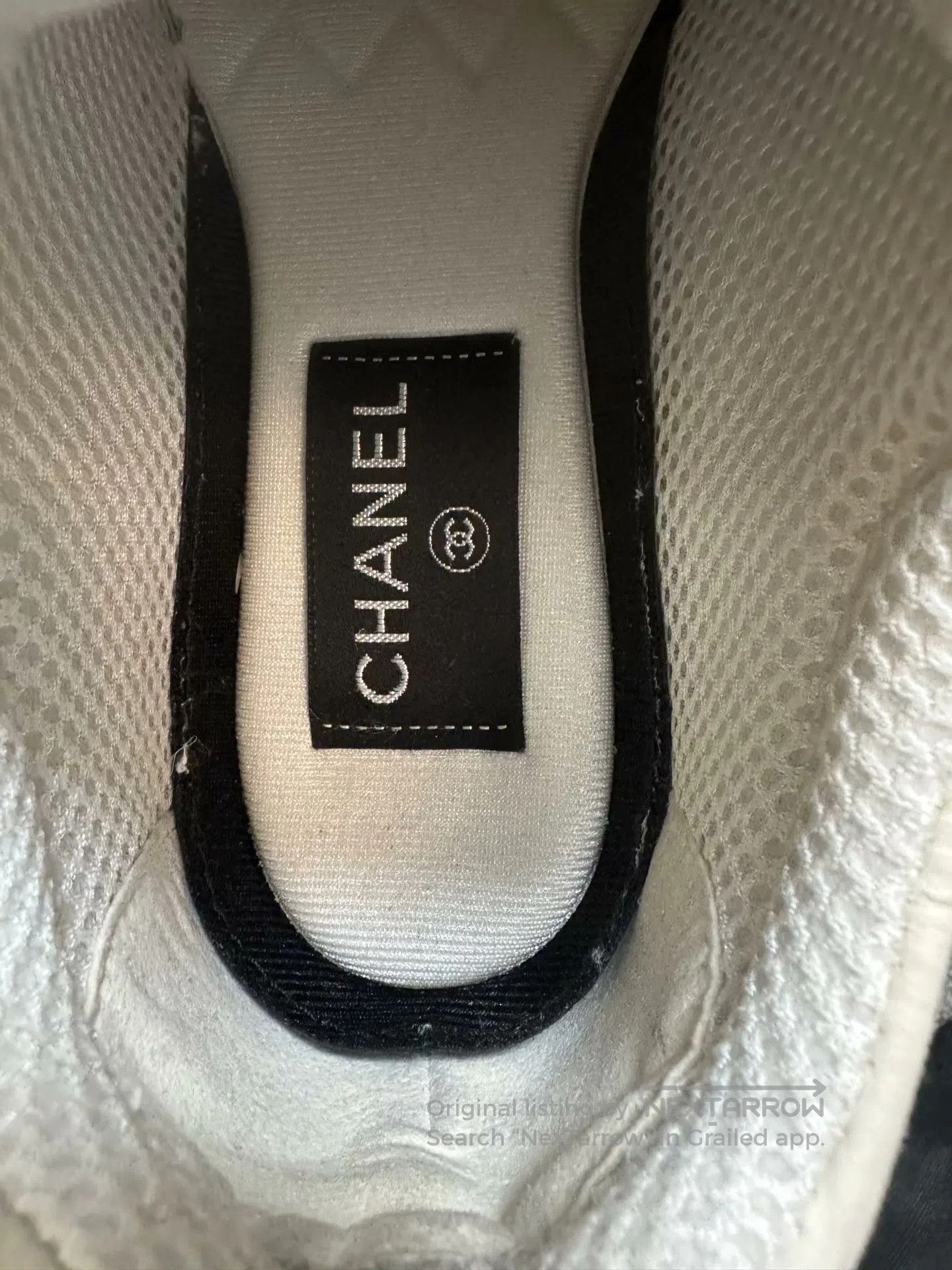 Chanel Chanel Panda Net Suede Sports Shoes| Size US 5 / EU 37 - 5 Thumbnail
