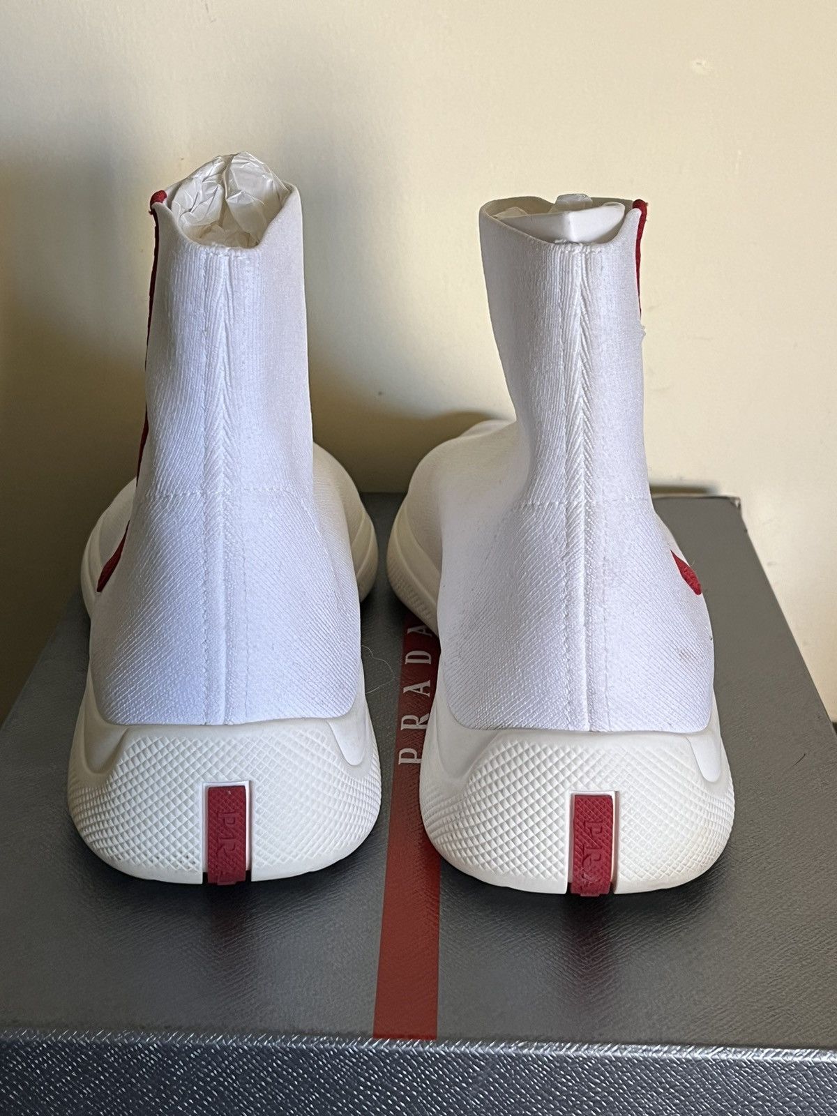 Prada Prada Linea Rosa Sock Sneakers Size US 10 / EU 43 - 3 Thumbnail