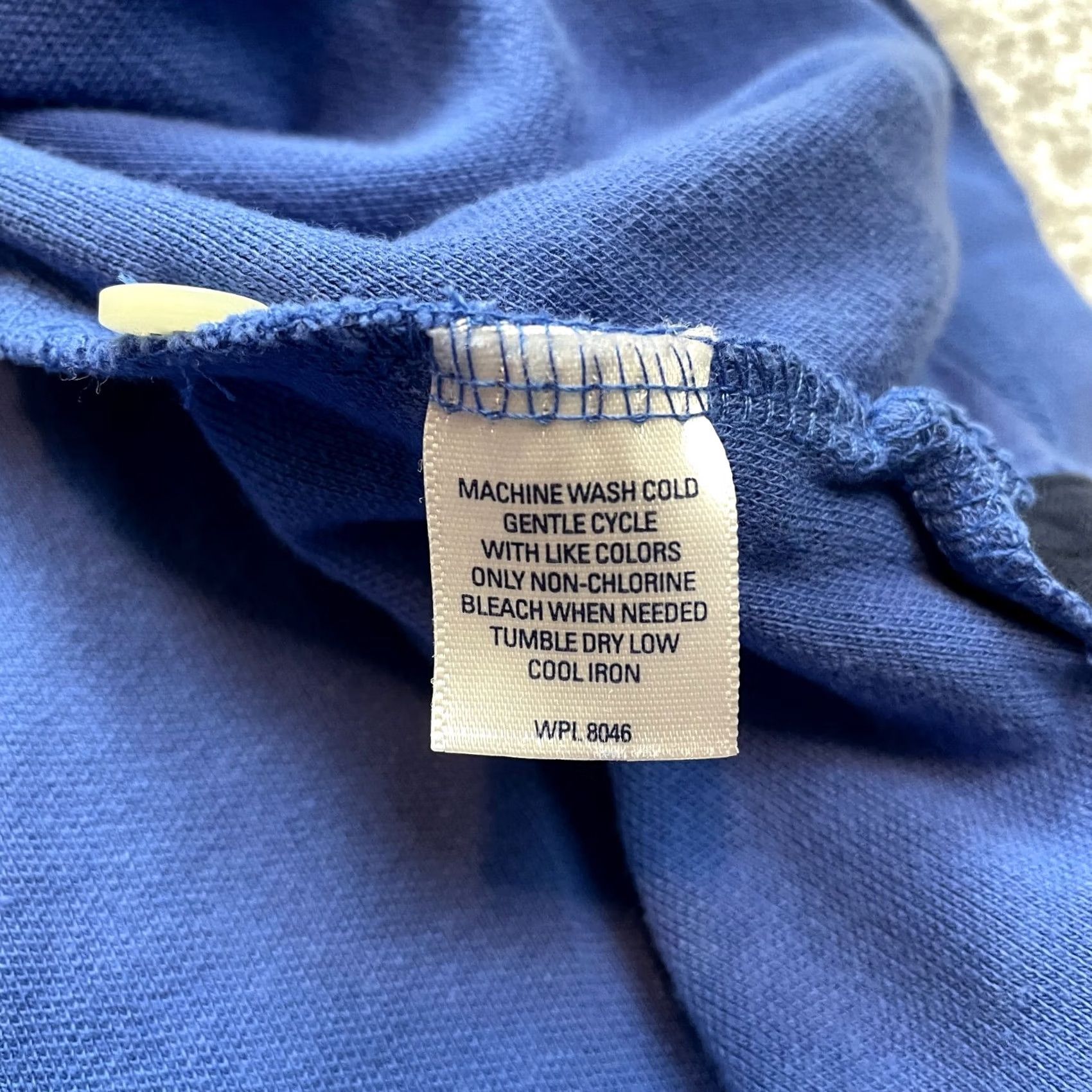 Club Room VINTAGE Club Room Polo shirt Mens L Blue 100% Pima Cotton Preppy Golf Rugby Collar Size US L / EU 52-54 / 3 - 7 Thumbnail