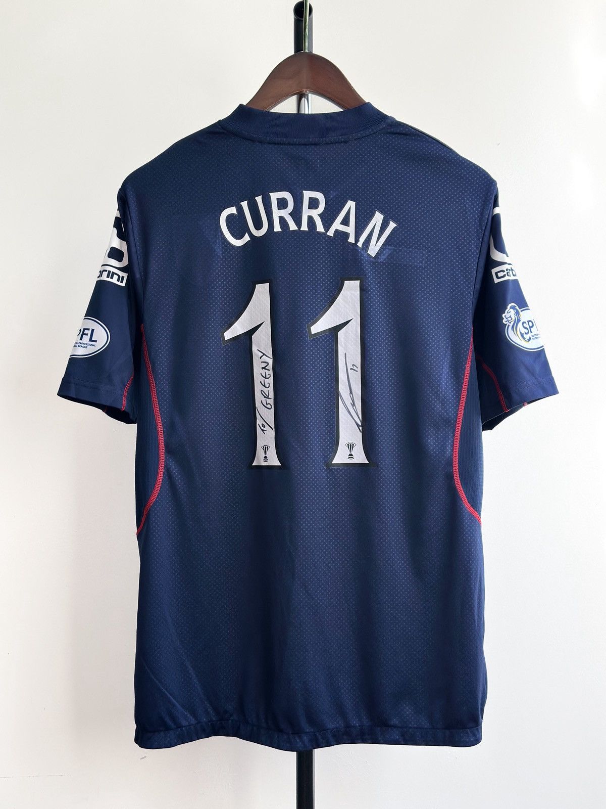 Other Curran #11 Vintage Ross County FC 2014/15 Soccer Jersey Size US M / EU 48-50 / 2 - 2 Thumbnail