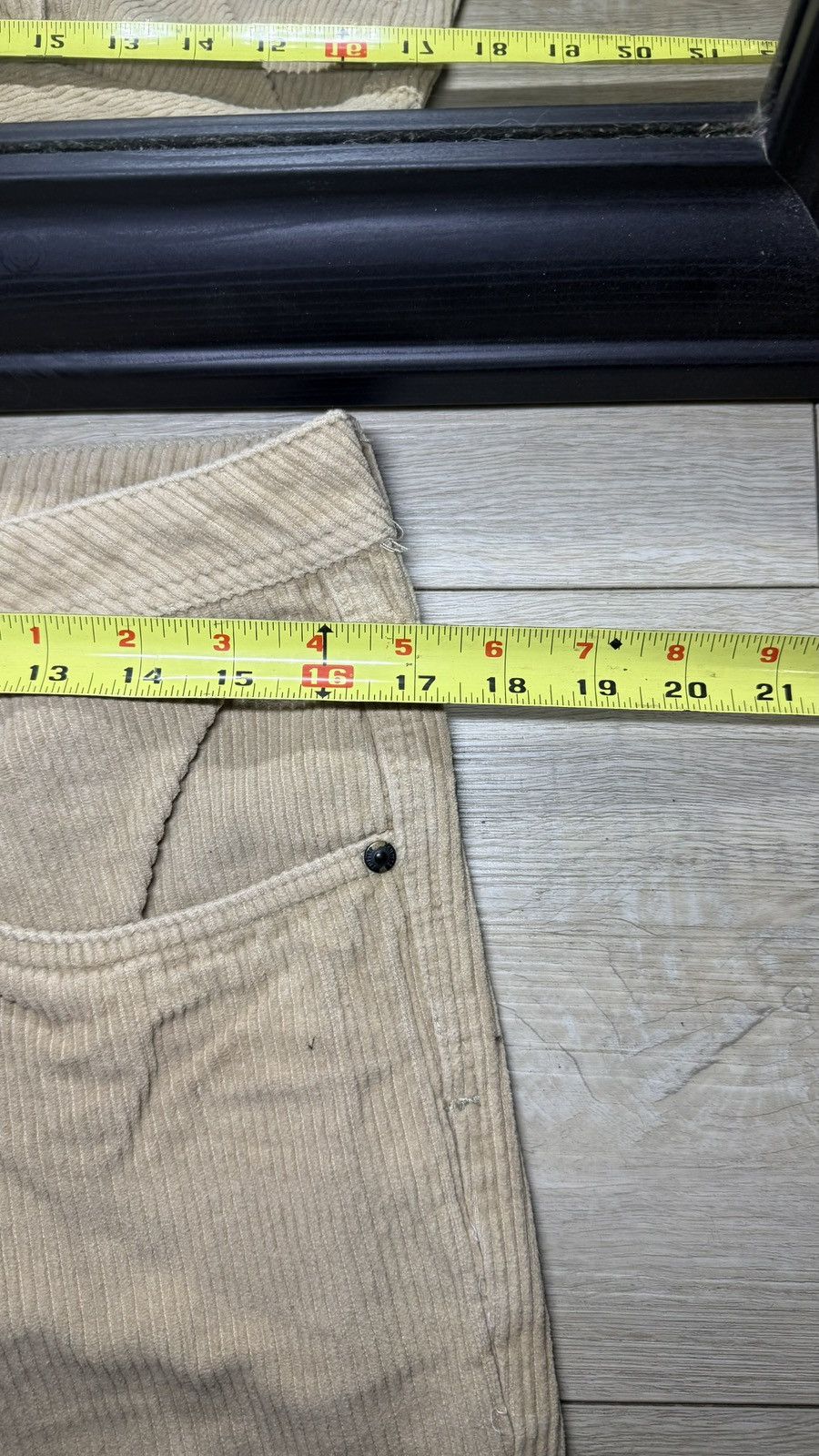 Empyre Y2K Empyre 30 x 30 Beige Corduroy Pants Size US 30 / EU 46 - 4 Thumbnail