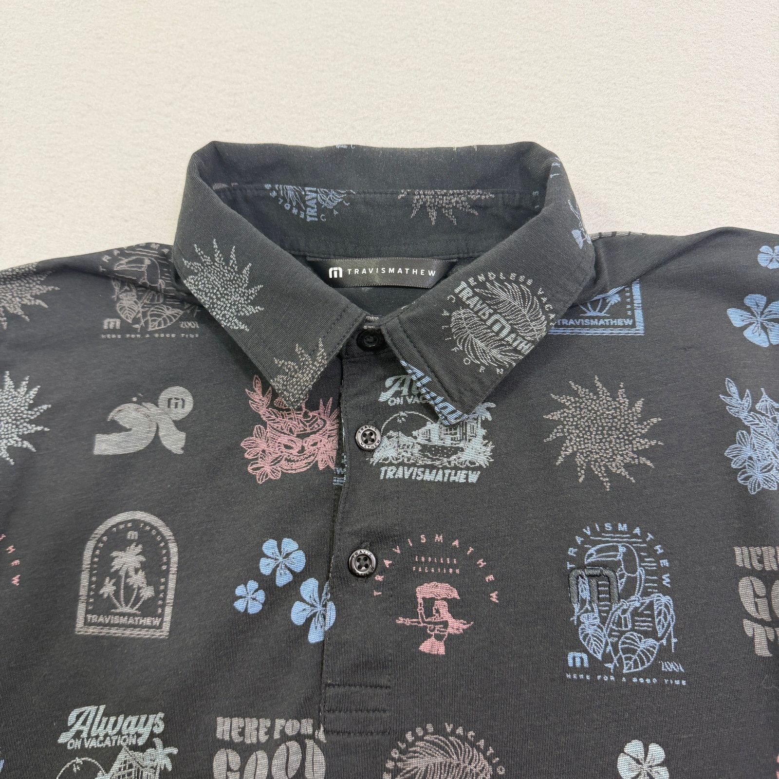 TravisMathew Travis Mathew Tourist Season Golf Polo Shirt Men's Small Size US S / EU 44-46 / 1 - 3 Thumbnail
