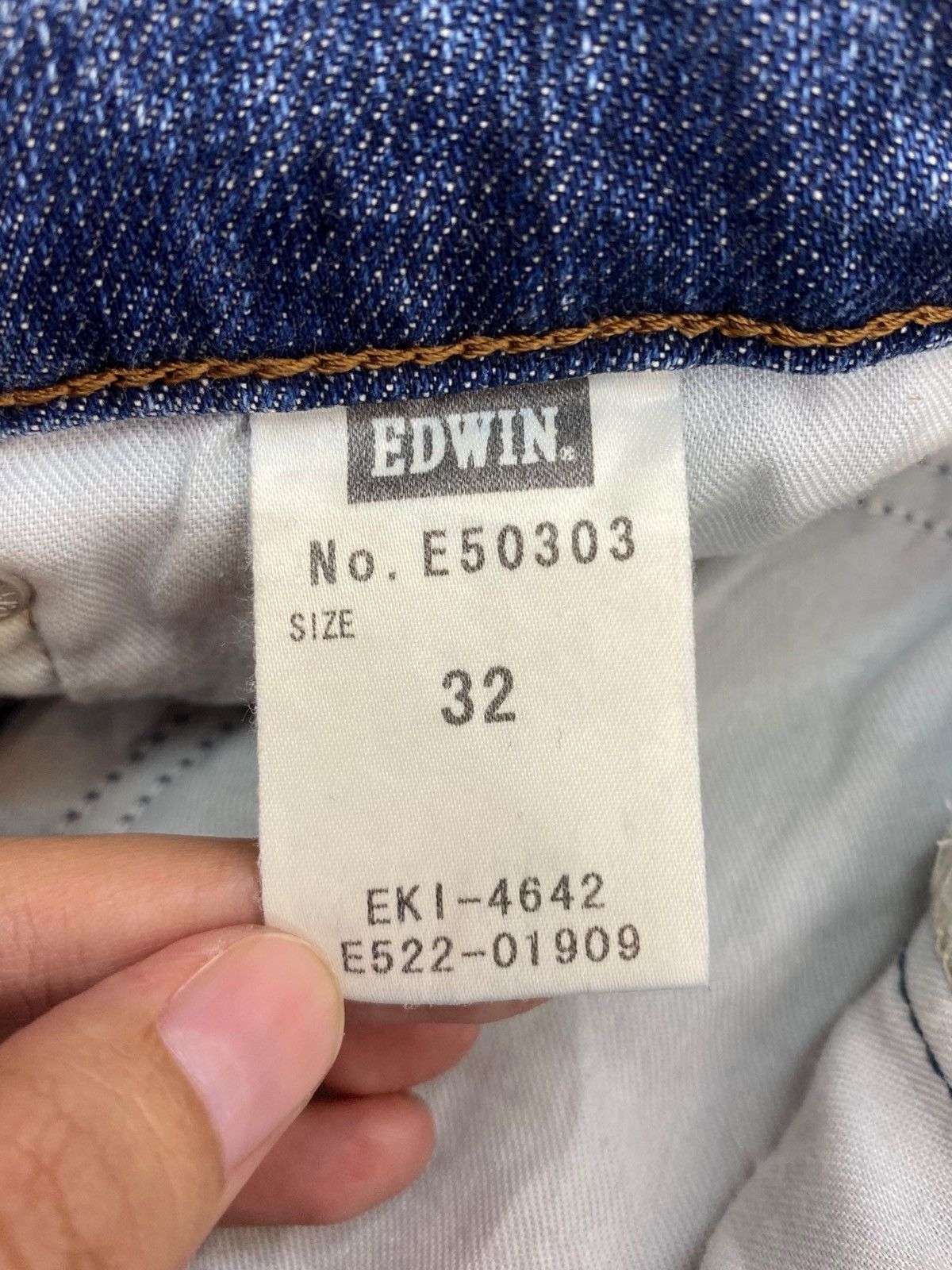 Edwin Edwin Faded Wash Distressed Style Loose Jeans Size US 30 / EU 46 - 11 Thumbnail