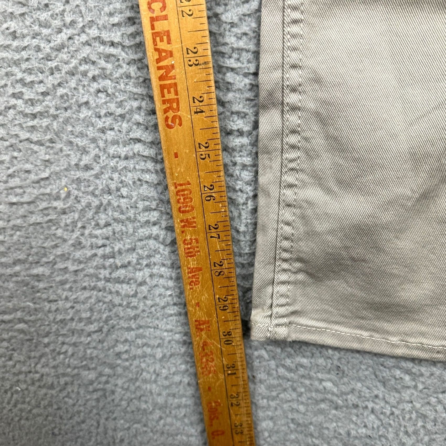 Buffalo David Bitton Buffalo David Bitton Sam-X Pants Mens 36x30 Tan Slim Straight Chino 5-Pocket Stretch Casual Business Workwear Women? Mens Size US 36 / EU 52 - 7 Thumbnail